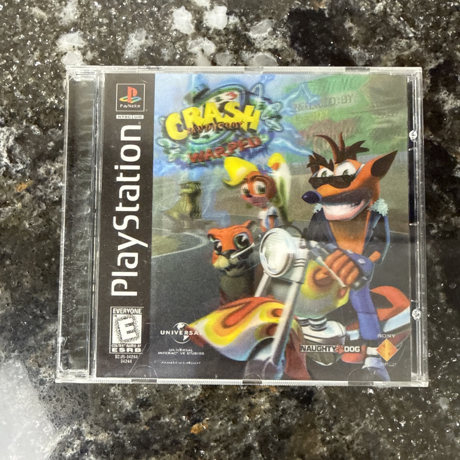 Crash Bandicoot Warped (Sony PlayStation 1 PS1, 1998) Complete TESTED NICE!