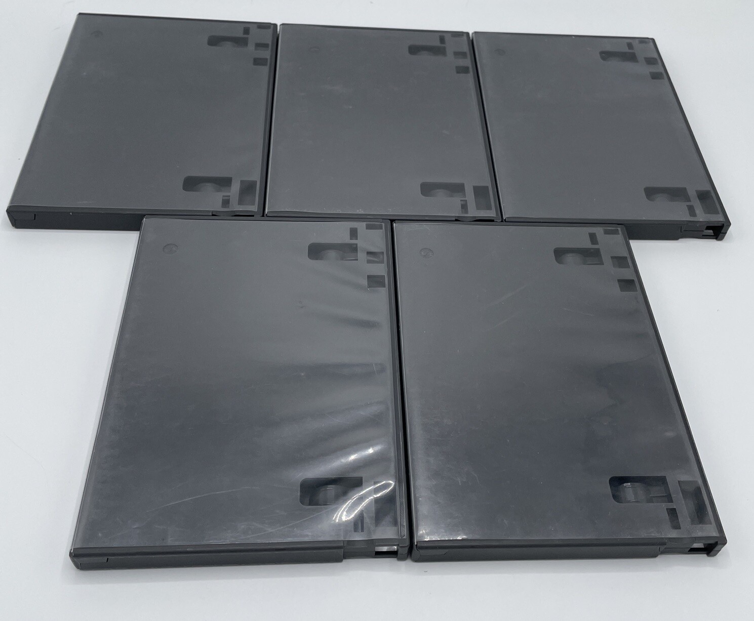 Mixed Lot Of 5 Nintendo Gamecube NGC Empty Game Cases Black OEM Genuine