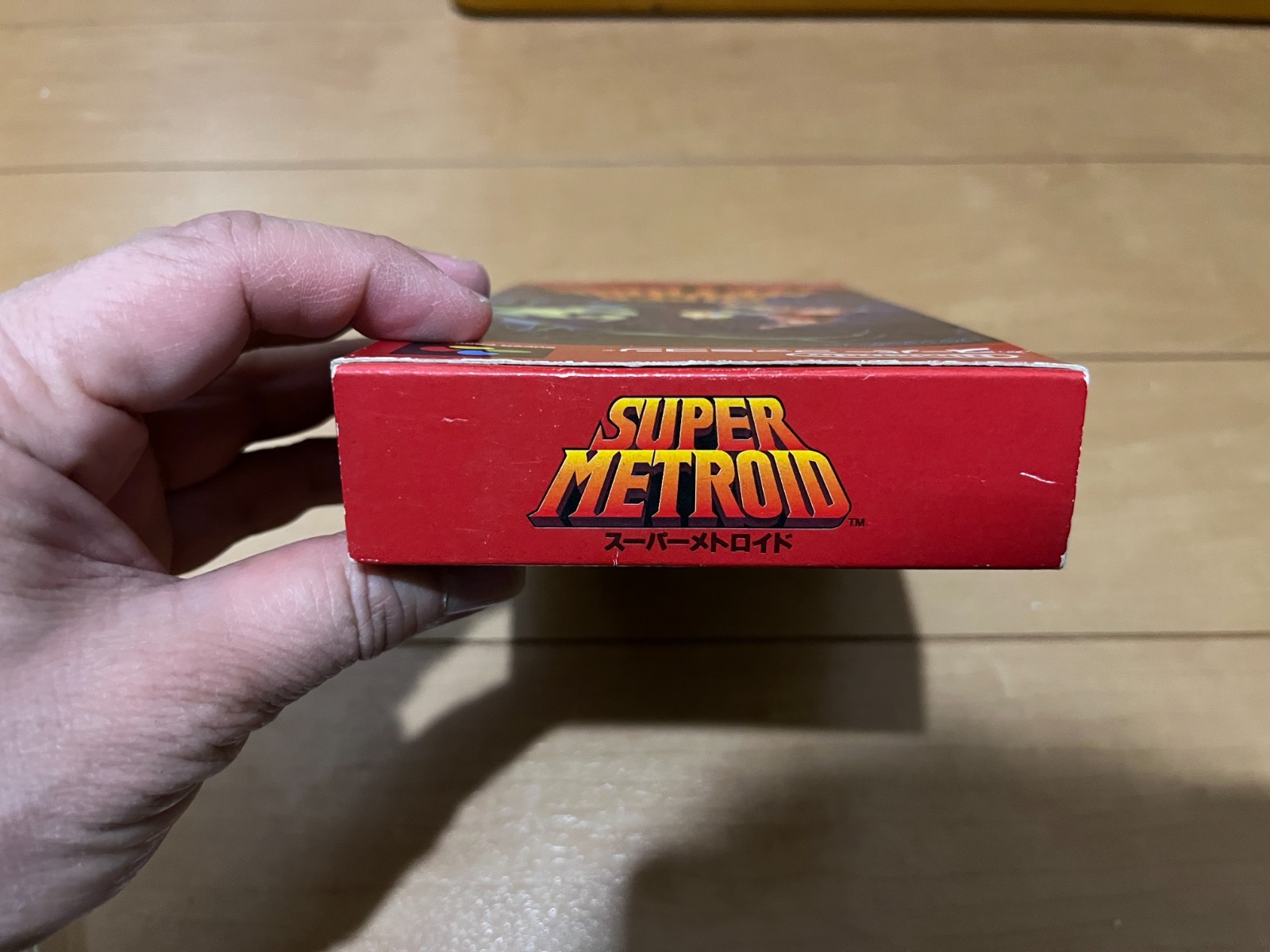 Super Metroid Japan Super Famicom SNES BOX and Manual