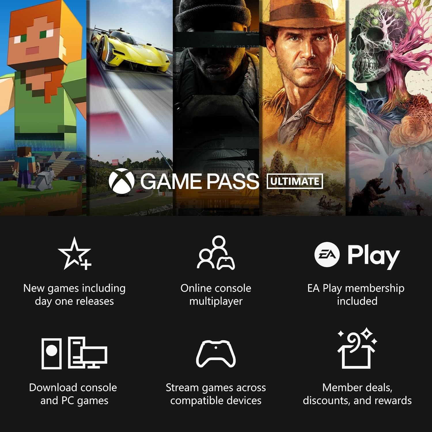 Microsoft XBOX Game Pass Ultimate 1 Month Membership – [Digital Code]
