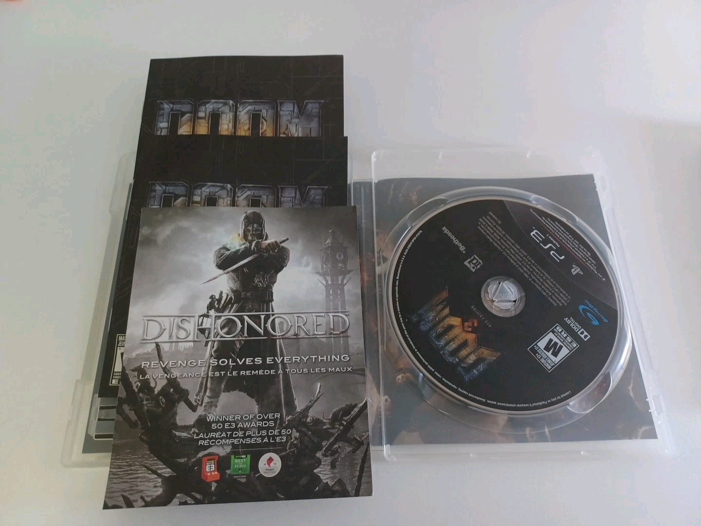 PS3 Game Bundle – Doom 3 BFG Edition & Heavy Rain CIB Tested