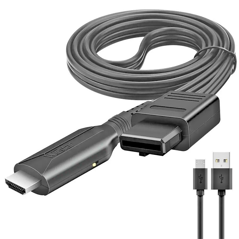 N64 to HDMI Converter Adapter Link Cable Nintendo N64/SNES/NGC/SFC/Gamecube Pro