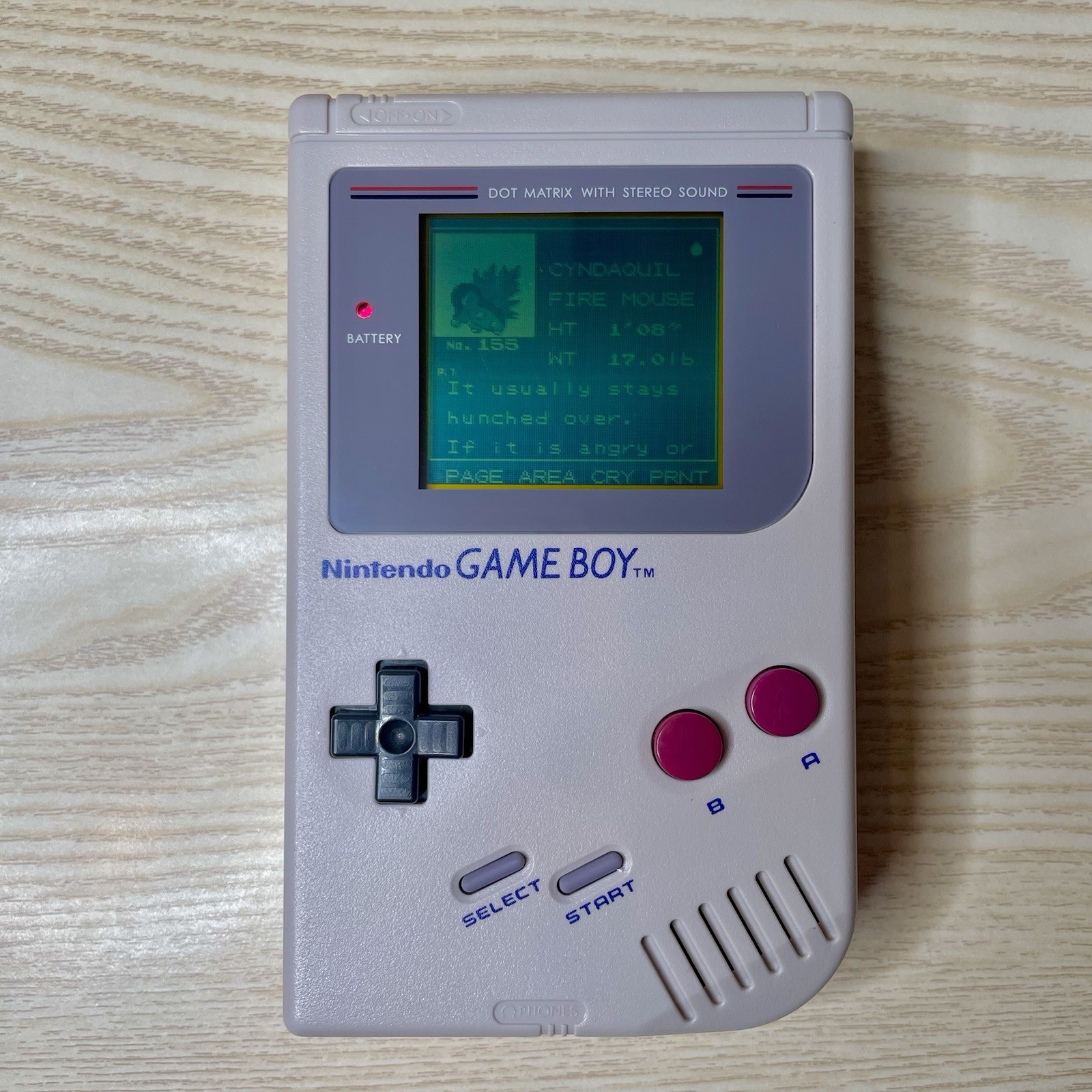 Original Nintendo GameBoy DMG-01 Handheld Console Gray CIB Complete In Box
