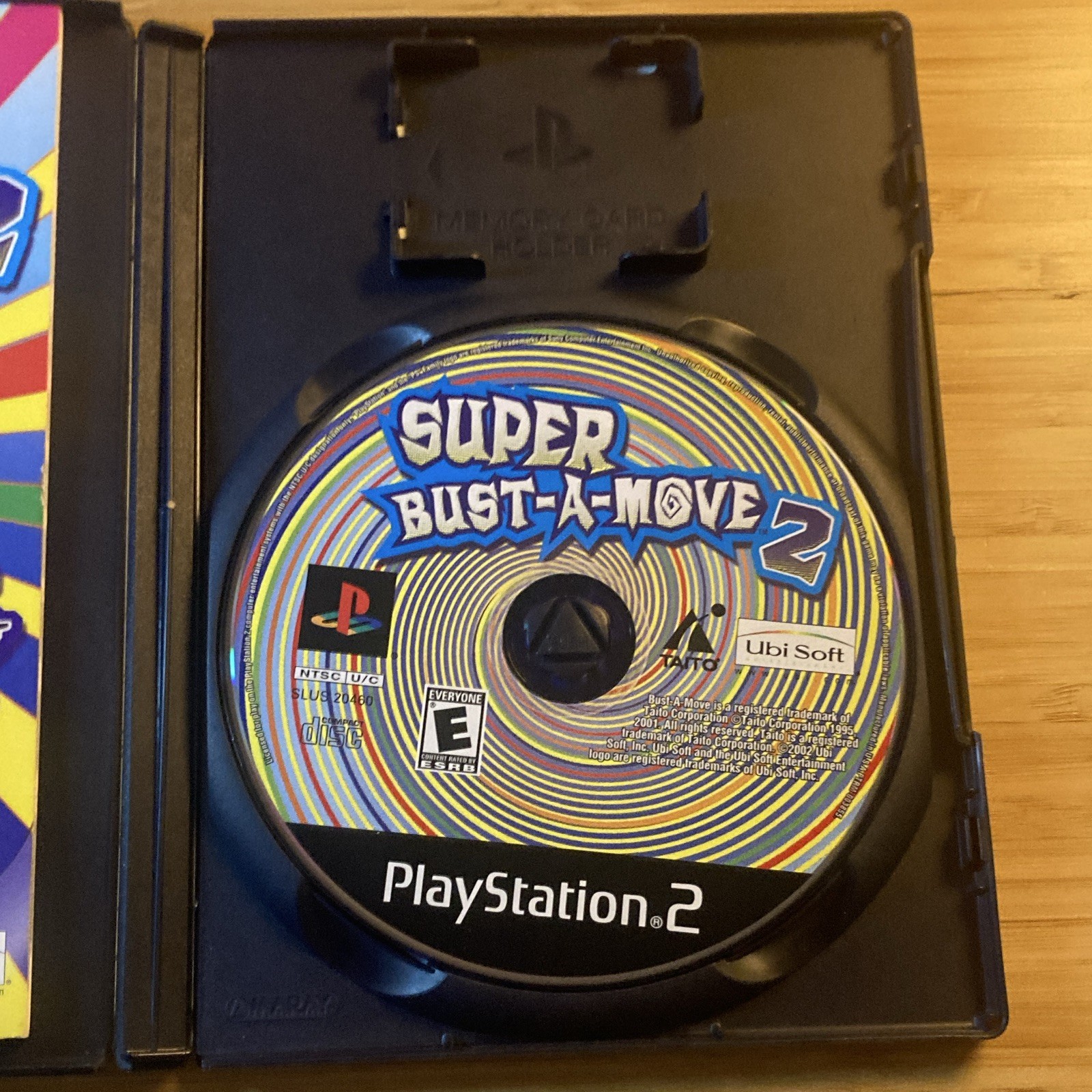 Ubisoft Super Bust-A-Move 2 PS2 2002 w/ Manual, NTSC-U/C E Puzzle
