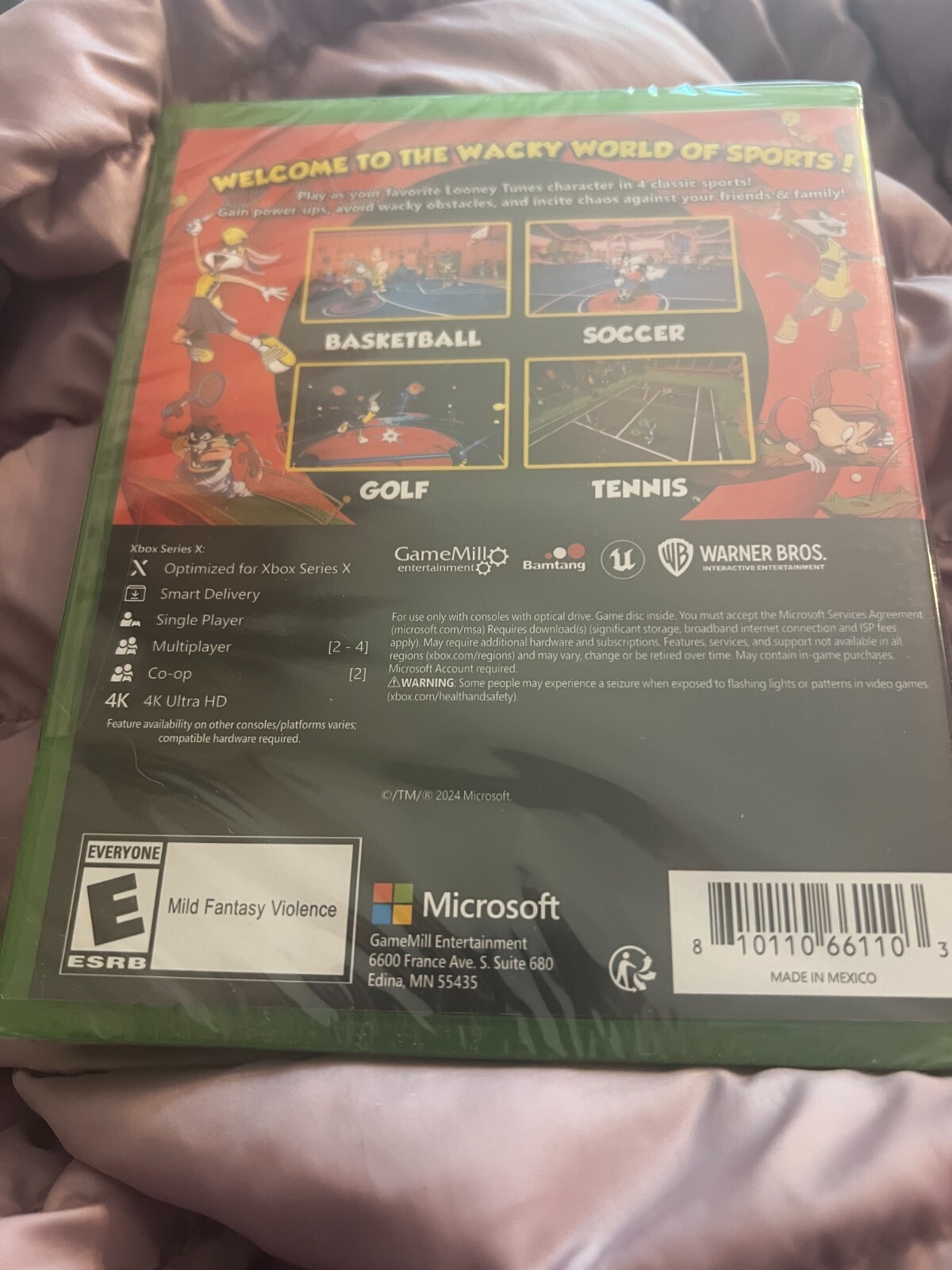 XSX/Xbox One Looney Tunes Wacky World Of Sports *NEW*F/S*