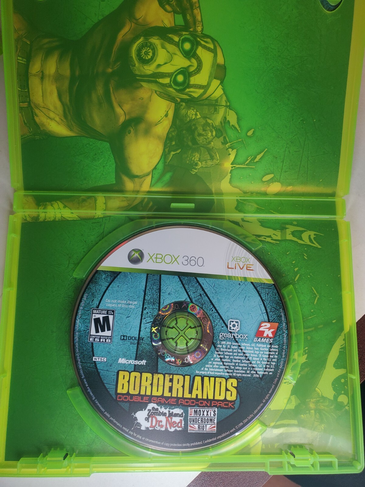 Borderlands Double Game Add-On Pack: The Zombie Island of Dr. Ned & Mad Moxxi’s