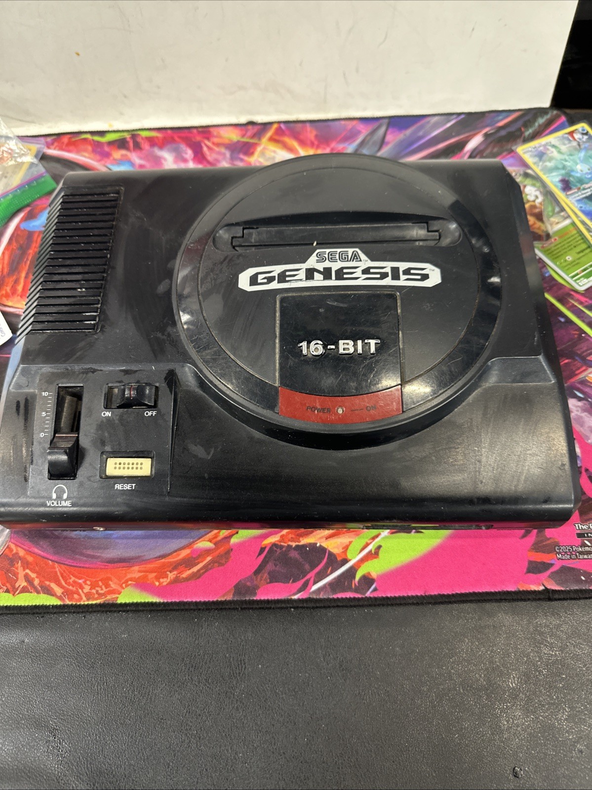 Sega Genesis Console Only As Is For Parts Or Repair Tested Read Description