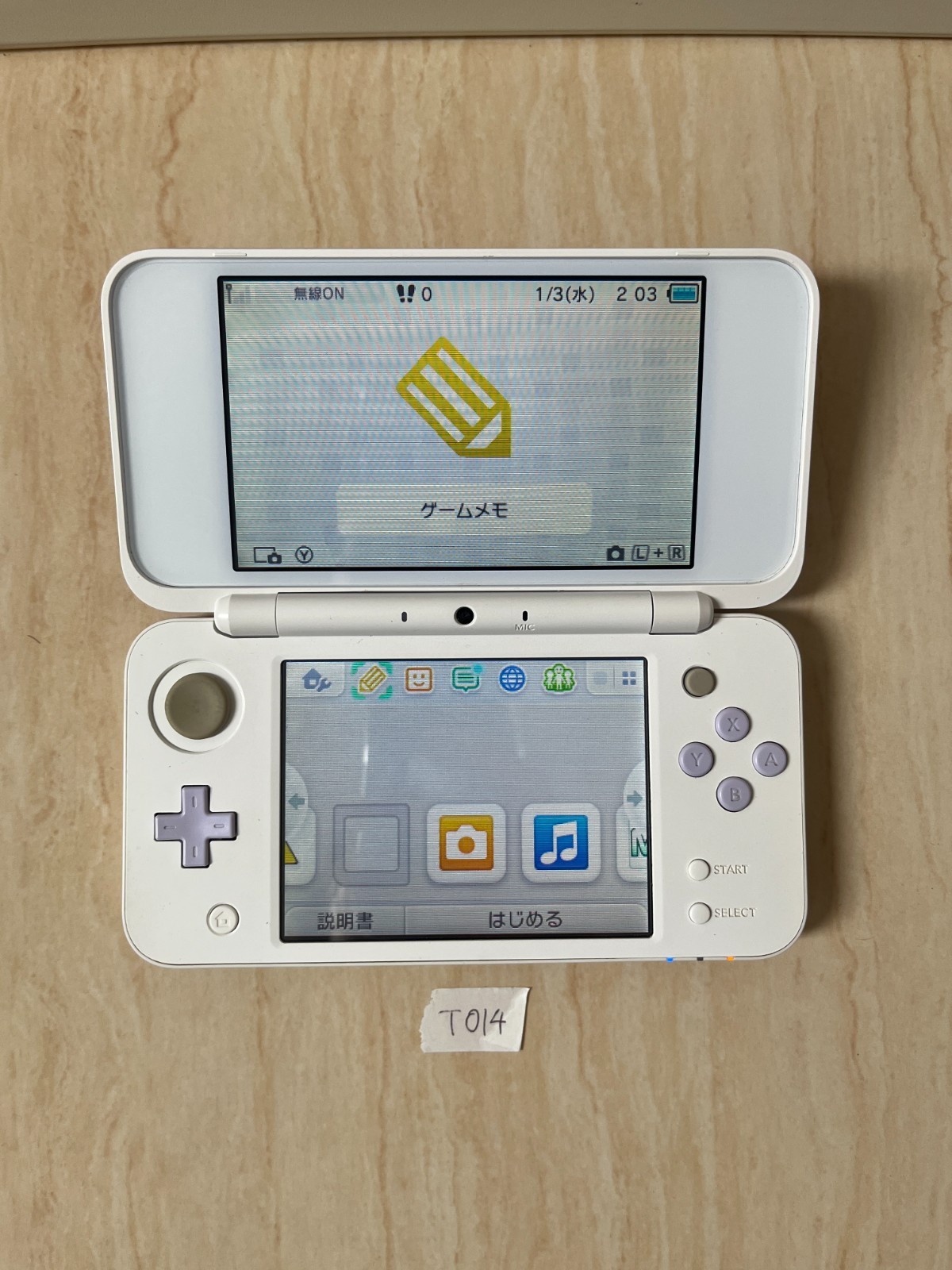 [ Excellent ] NINTENDO NEW 2DS XL LL White Lavender Game Console Japan BOX T014