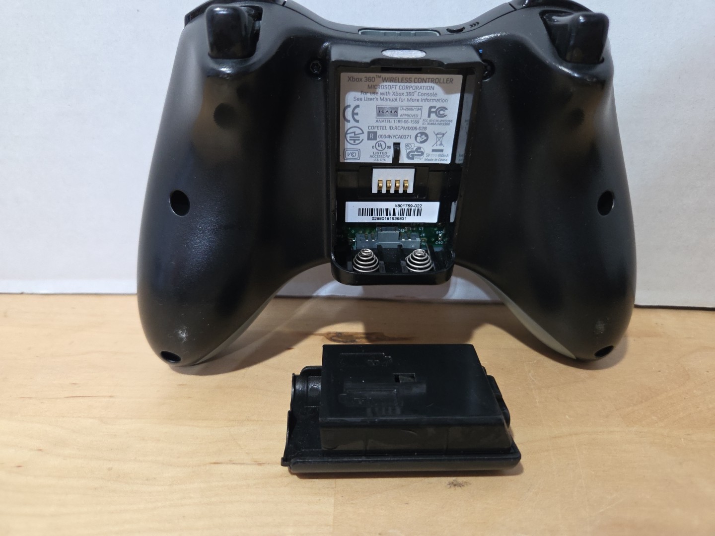 Microsoft Xbox 360 Wireless Controller Black Grey OEM Official Tested Working