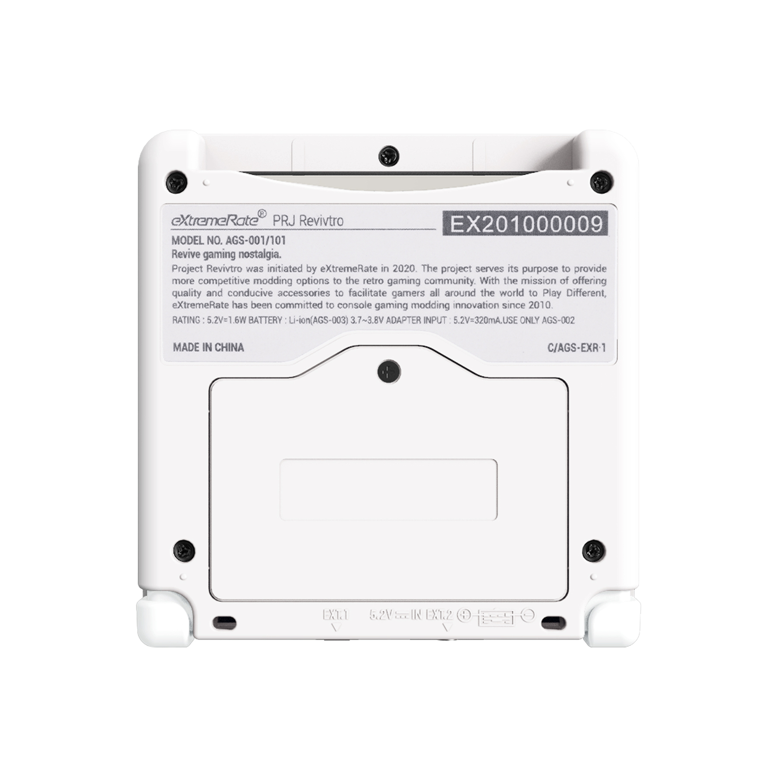 IPS GBA SP Upgraded Housing Shell Buttons Replacement Kit for Gameboy Advance SP