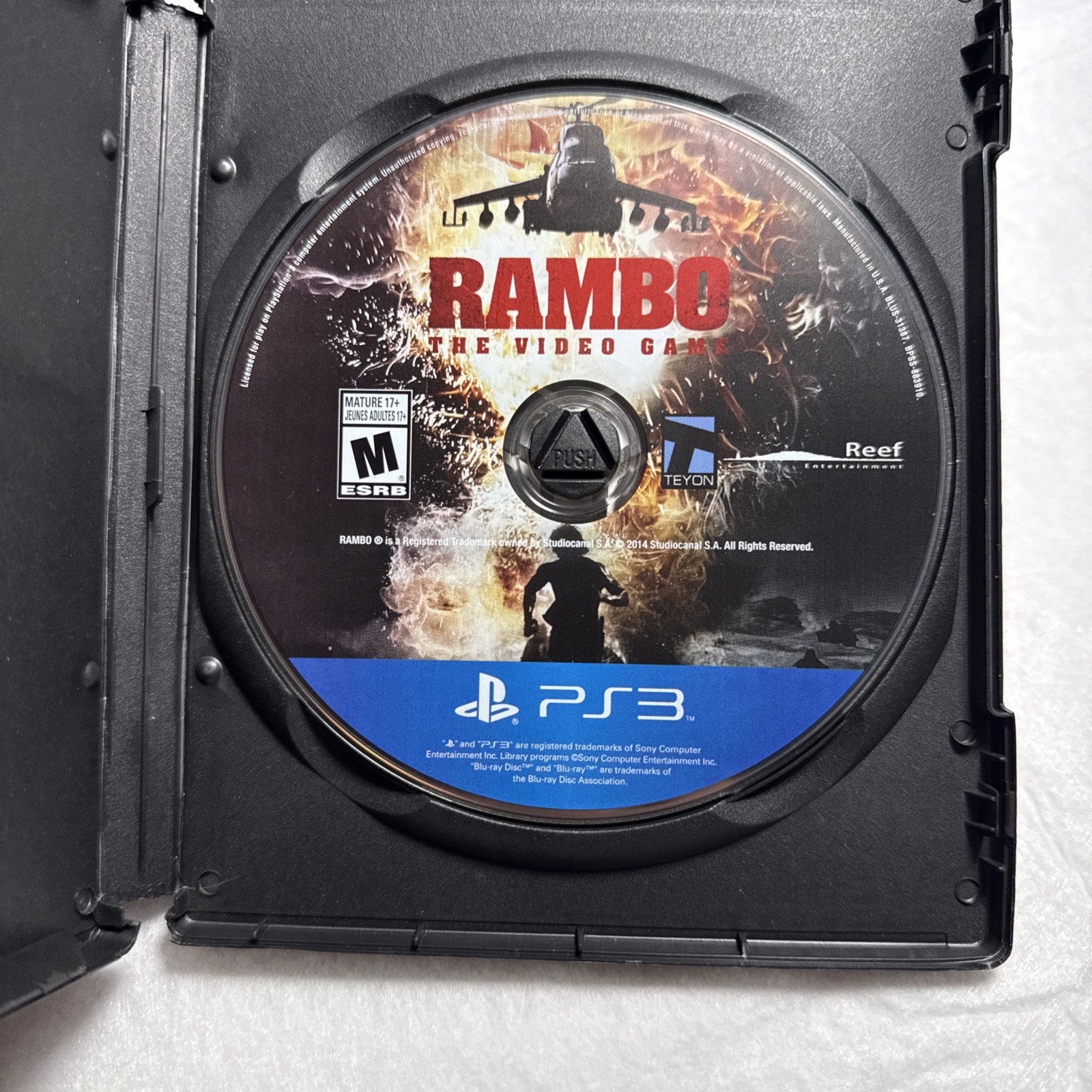 Rambo: The Video Game (Sony PlayStation 3, 2014) tested