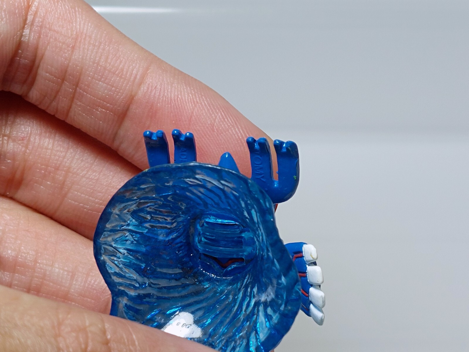 Groudon Rayquaza Kyogre Pokemon Ball Choco Footprint Figure Tomy 0.8-1.9in