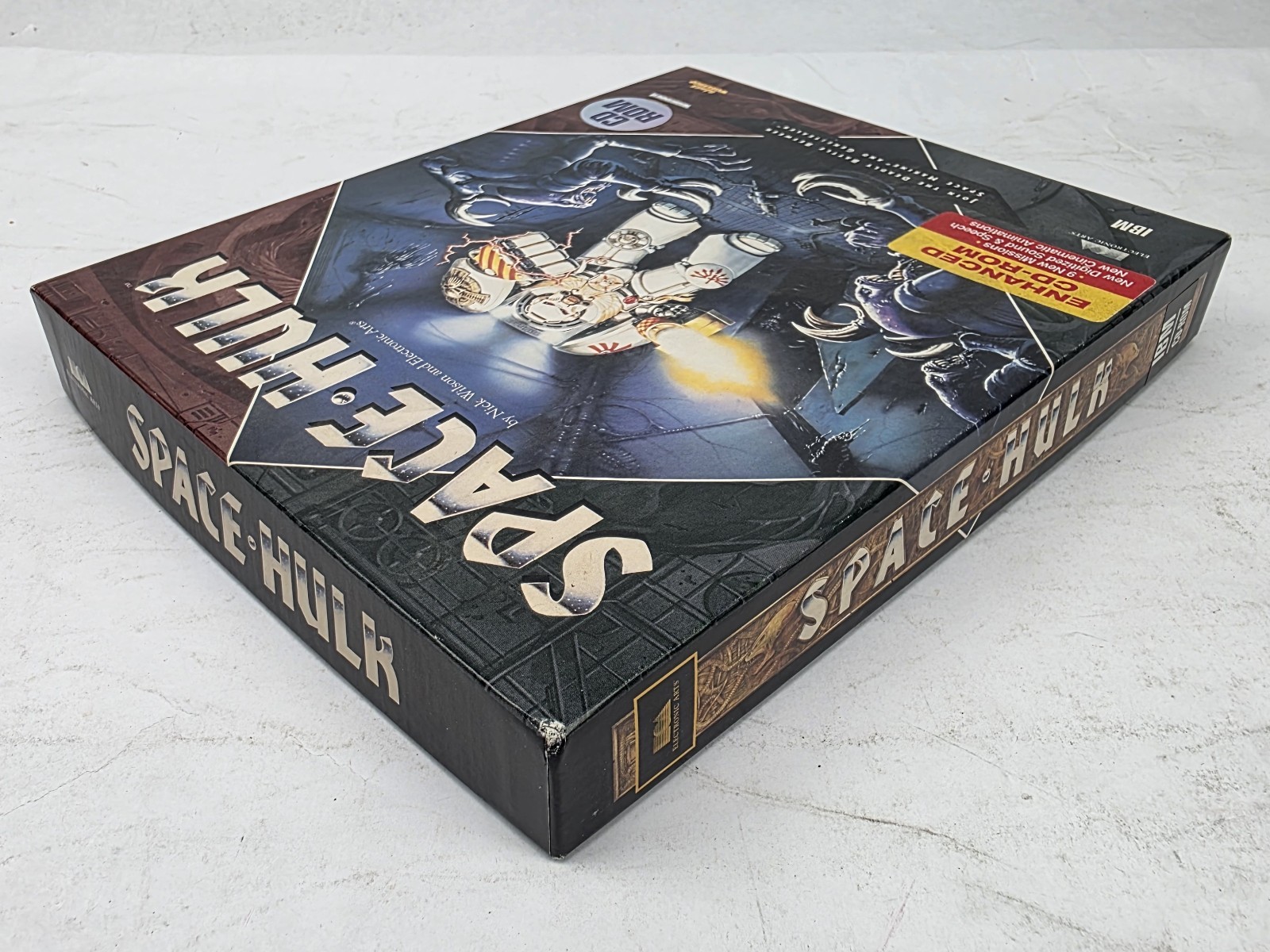Space Hulk Warhammer 40k BIG BOX PC CD-Rom EA 1993