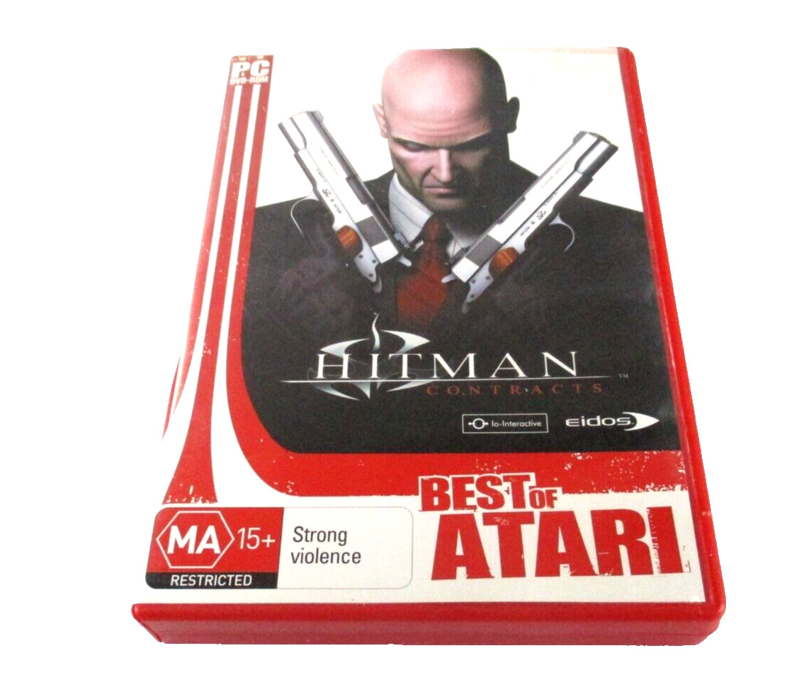 Hitman PC DVD-ROM Windows Game MA15+ Best of Atari 2004 Eidos No Manual Tested