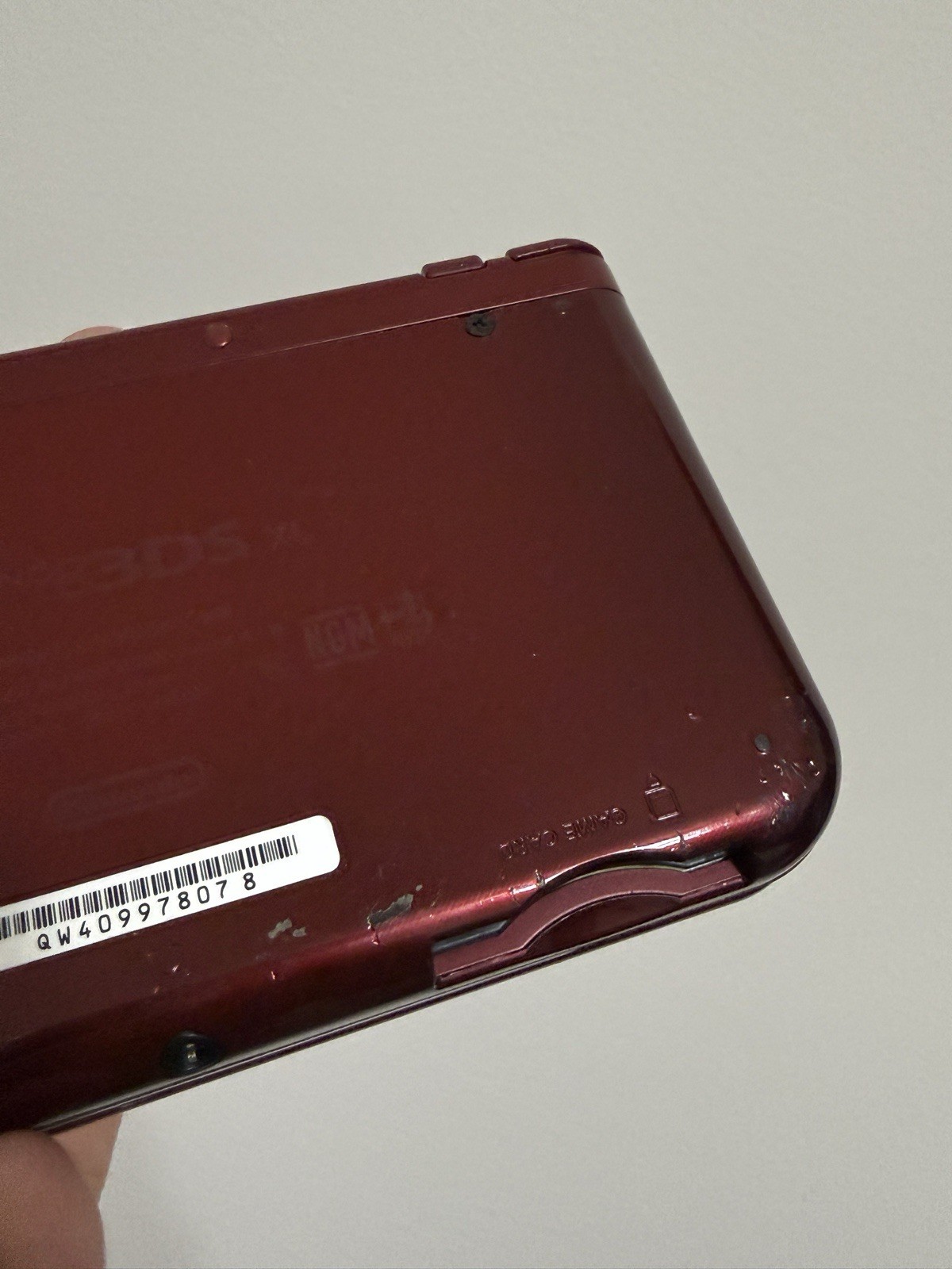 Nintendo New 3DS XL Red Handheld System NTSC-U/C (US/Canada)