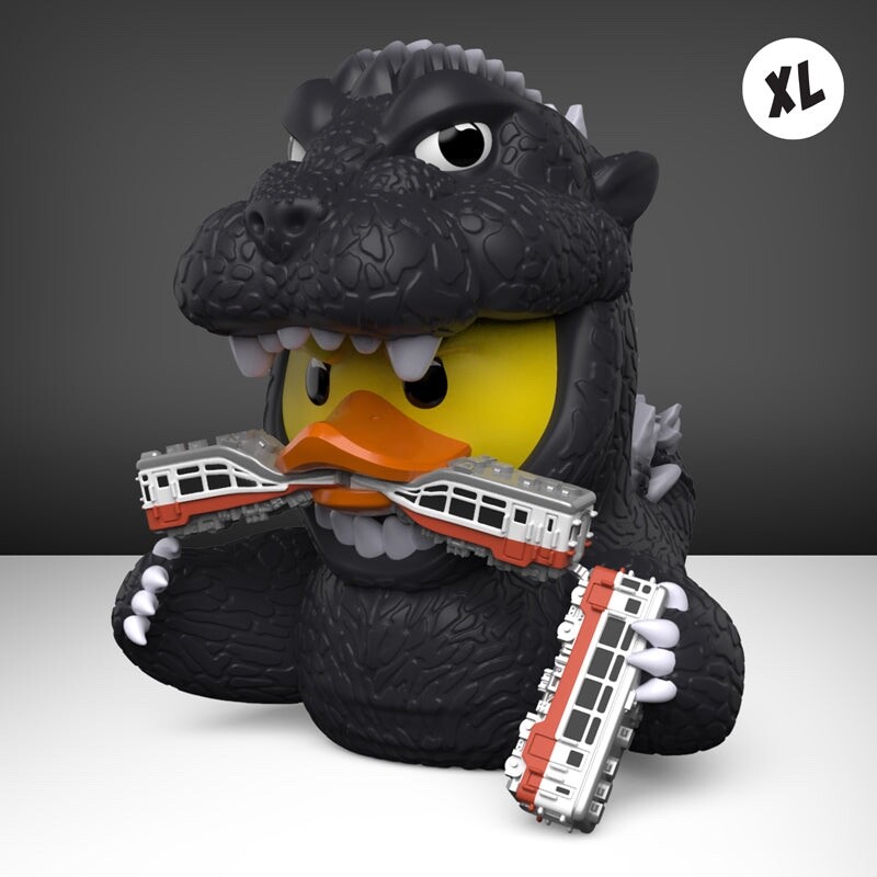 TUBBZ 1ST EDITION Godzilla Giant XL Collectible Duck Figure JEEP