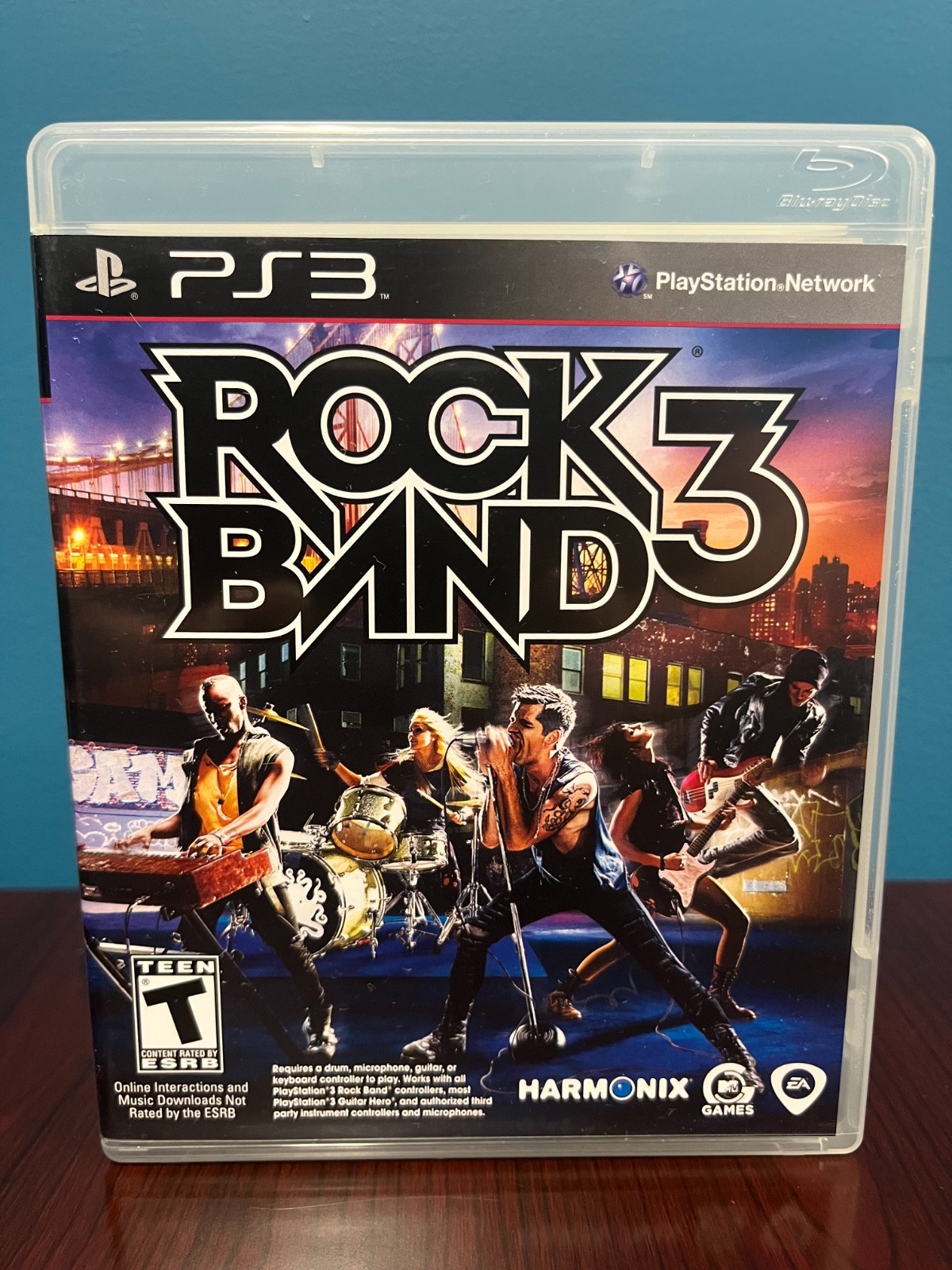 Rock Band 3 PS3 Sony PlayStation 3 CIB Complete with Manual Clean copy! TESTED