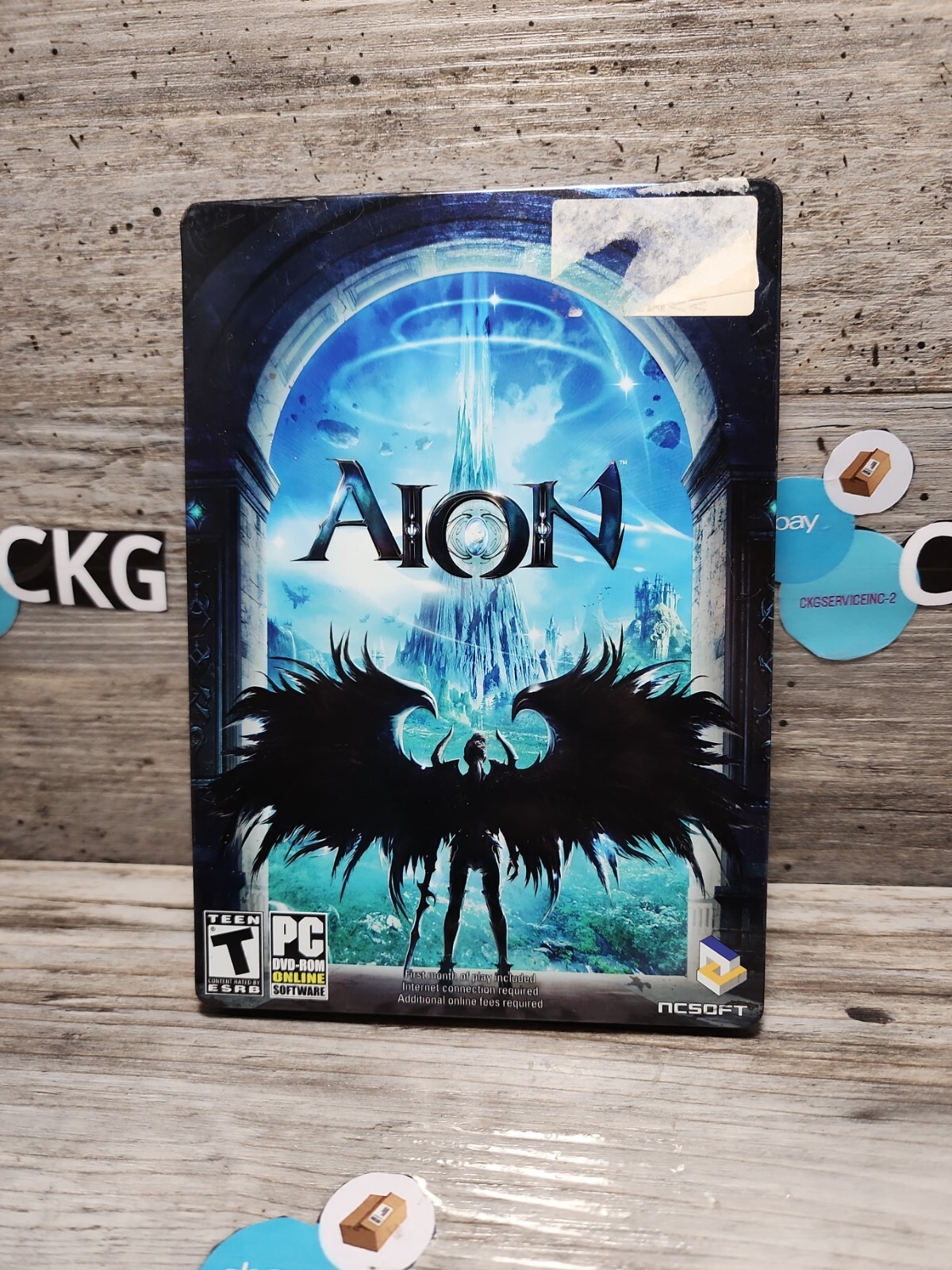 AION A WORLD DIVIDED – PC Video Game – STEELBOOK Edition