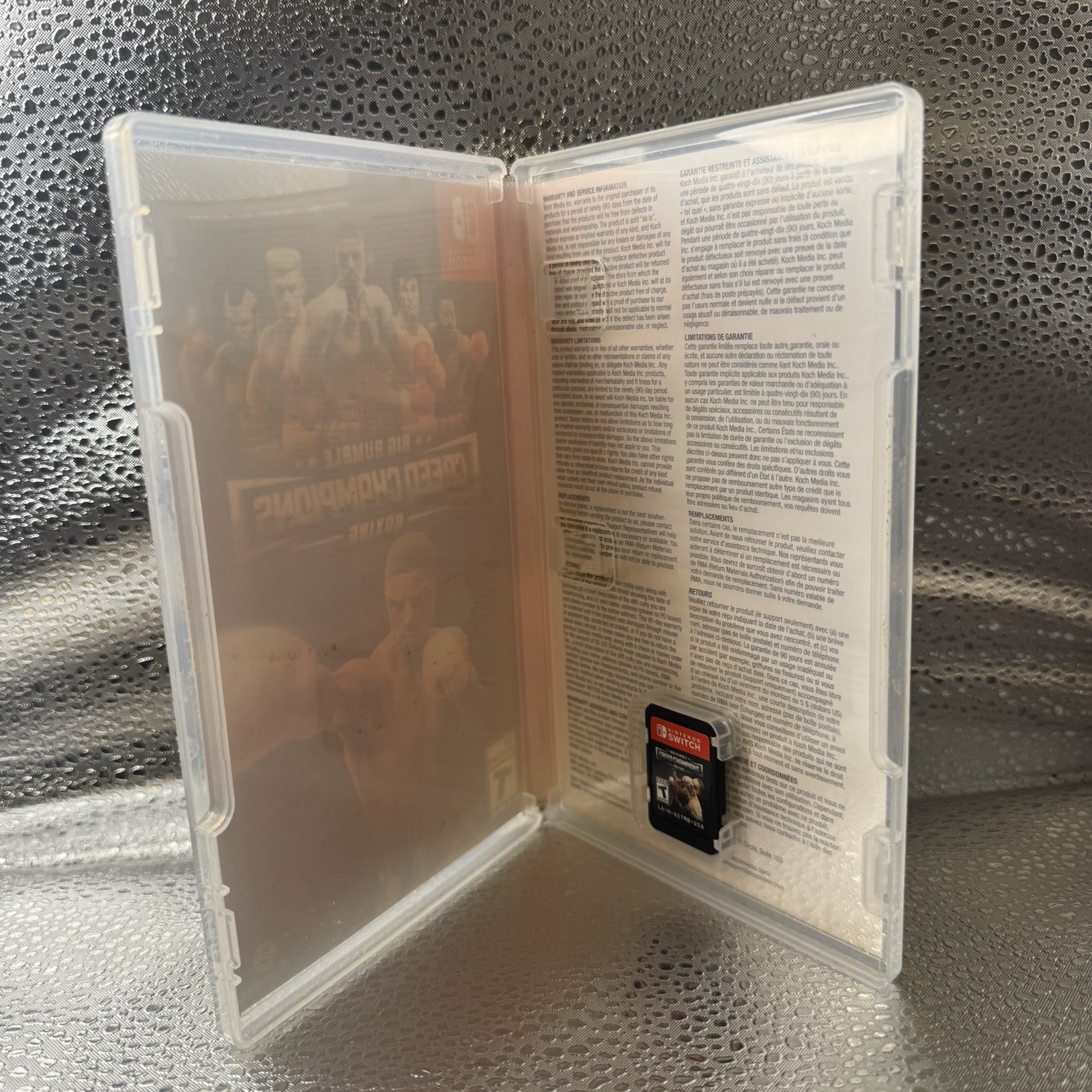 Big Rumble Boxing Creed Champions Nintendo Switch Game Tested Working Pre Owned