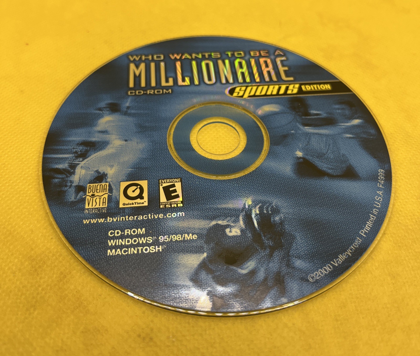Who Wants to Be a Millionaire: Sports Edition (Windows/Mac CD-ROM, 2000)
