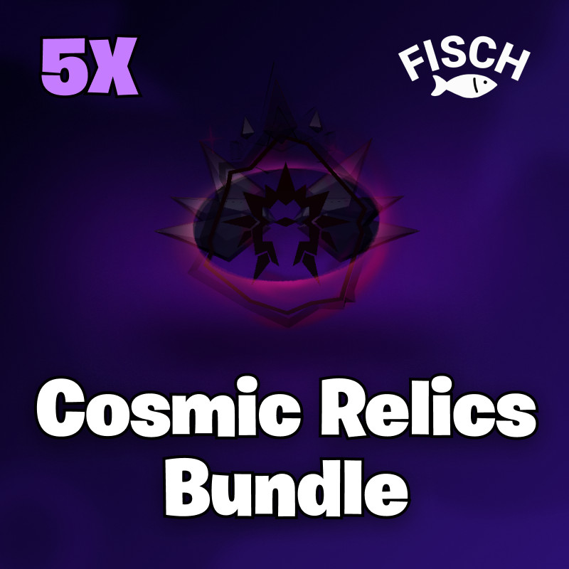 🎣 5x Cosmic Relics 🦈 Roblox Fisch 🐟 Cheap | Fast Delivery ⚡