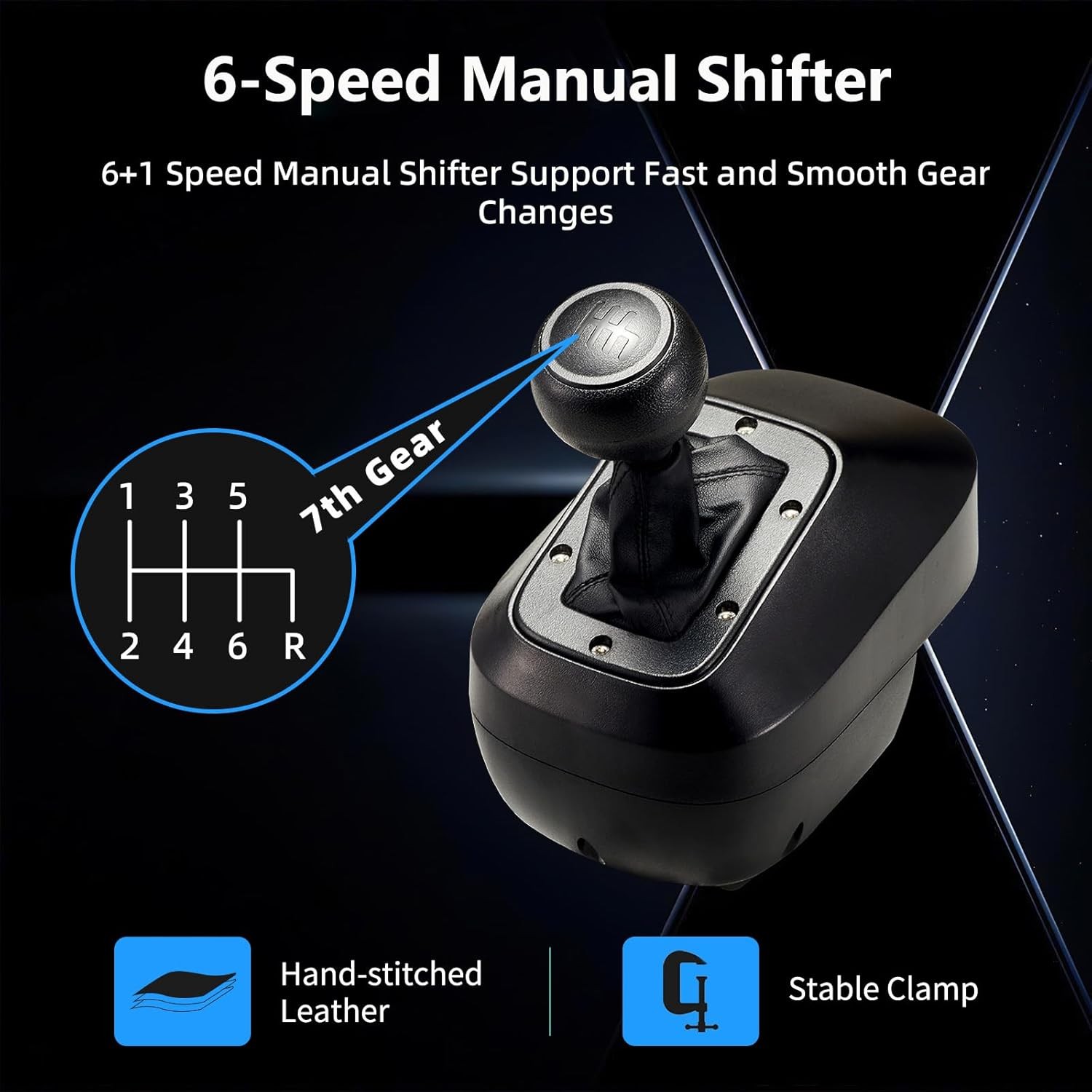 PC USB Simulator Gear Shifter with Reverse Racing Games For G29 G27 G25 G920