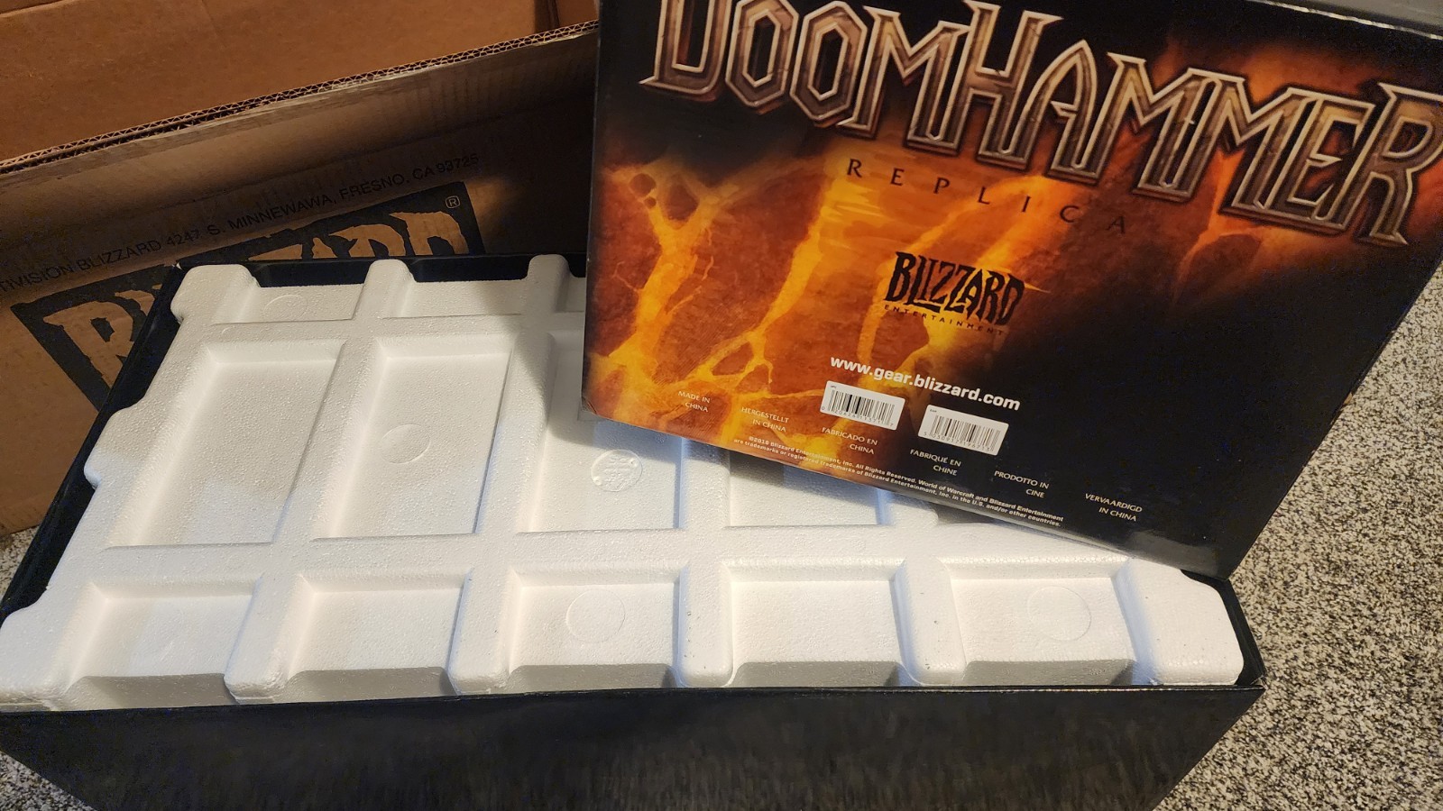 Epic Blizzard World of Warcraft Doomhammer Replica WoW Collectible Rare
