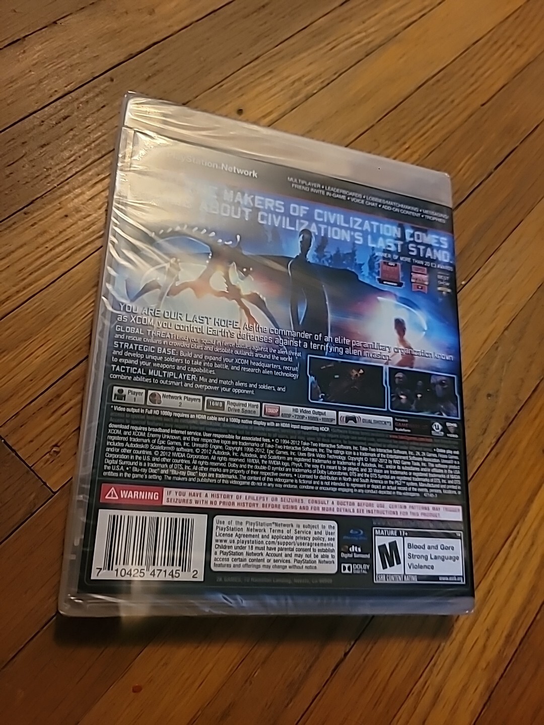 XCOM: Enemy Unknown – PlayStation 3 PS3 – New Factory Sealed