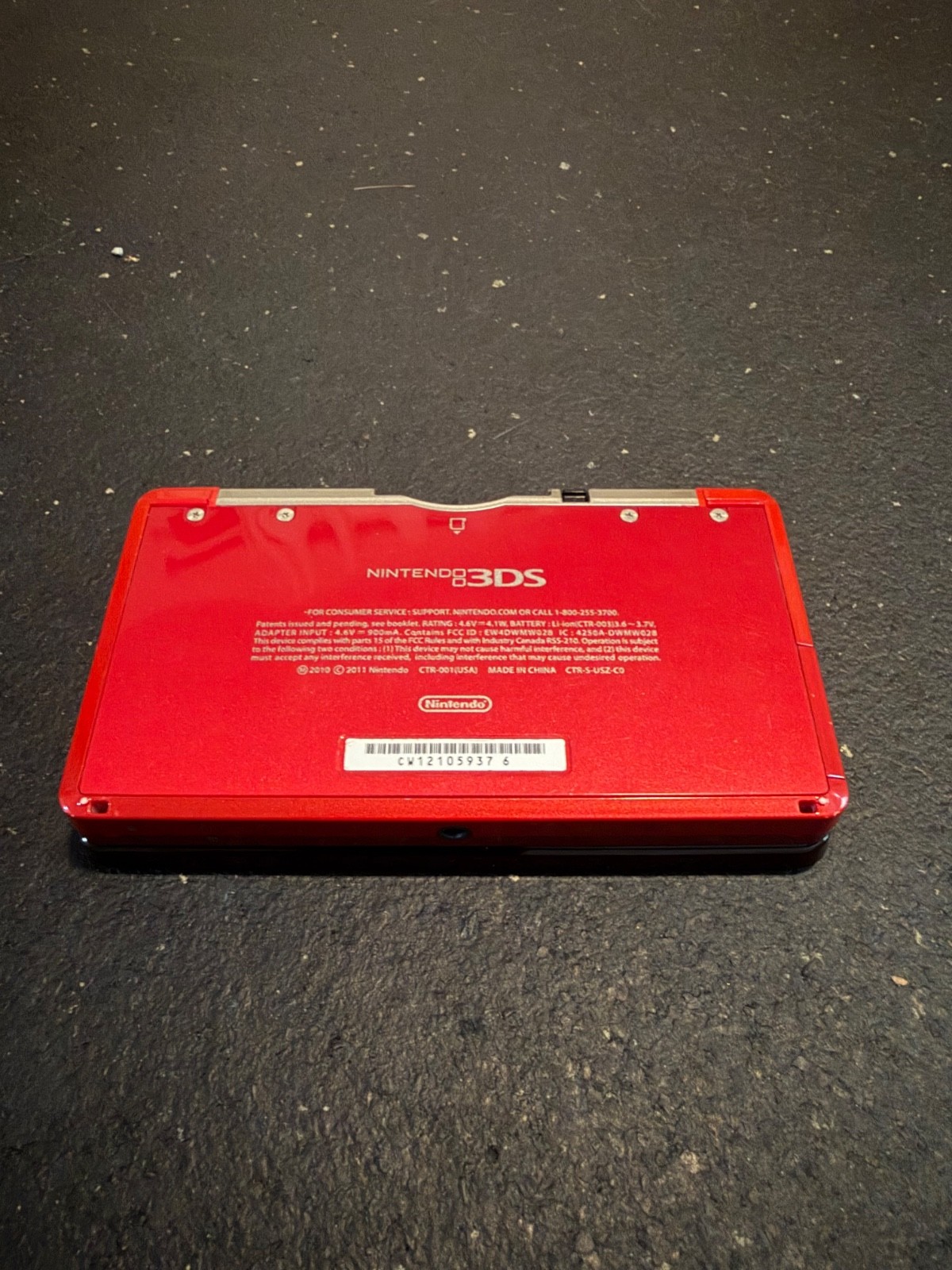 Nintendo 3DS Handheld System – Flame Red