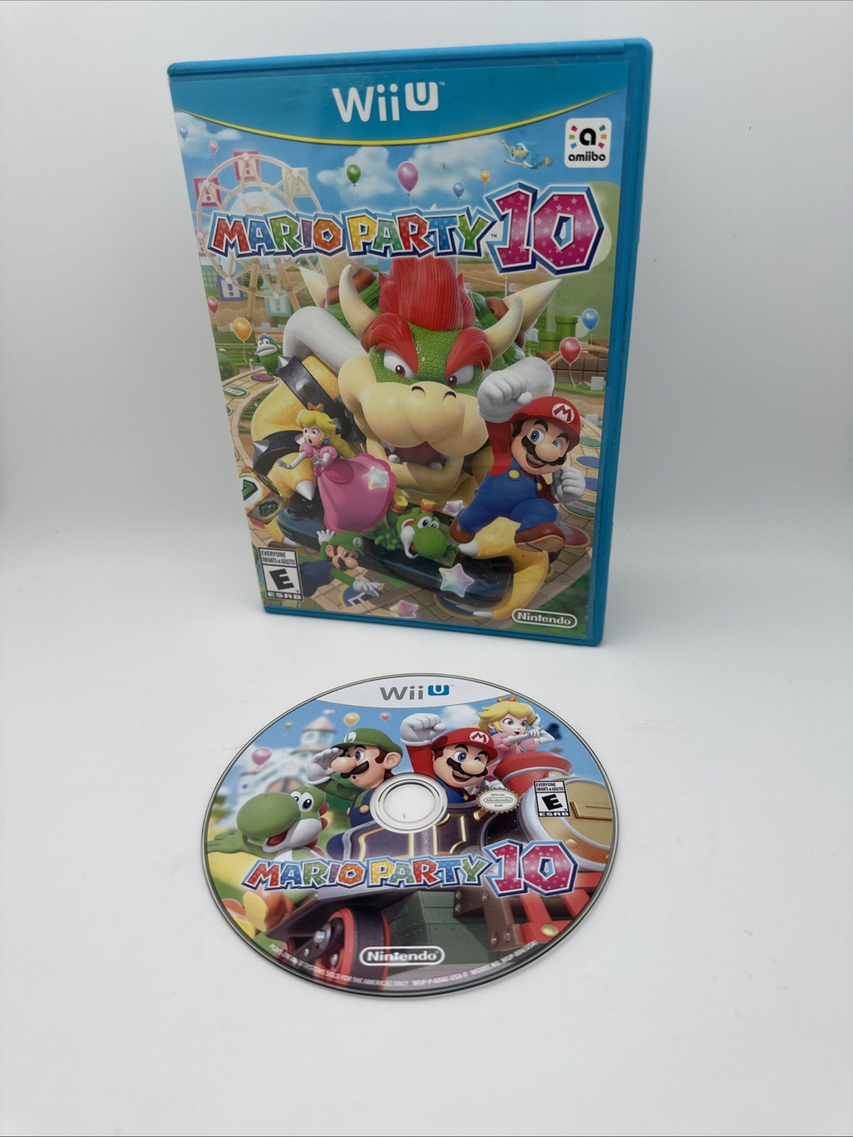 Mario Party 10 Nintendo Wii U 2015 Multiplayer Party Game Fun OOP Rare FS