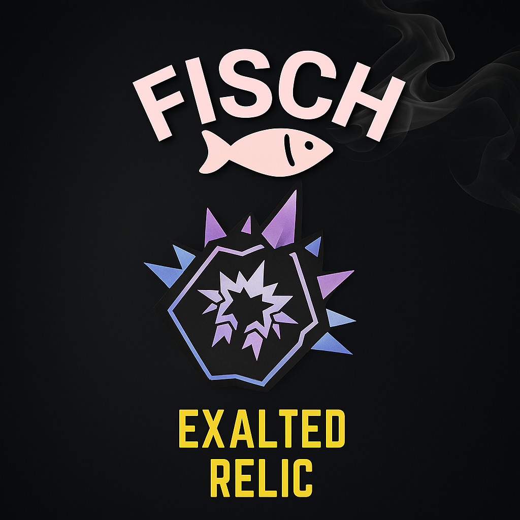 Fisch Roblox Exalted + Enchant Relics Abyssal Hexed Greedy Song of the Deep