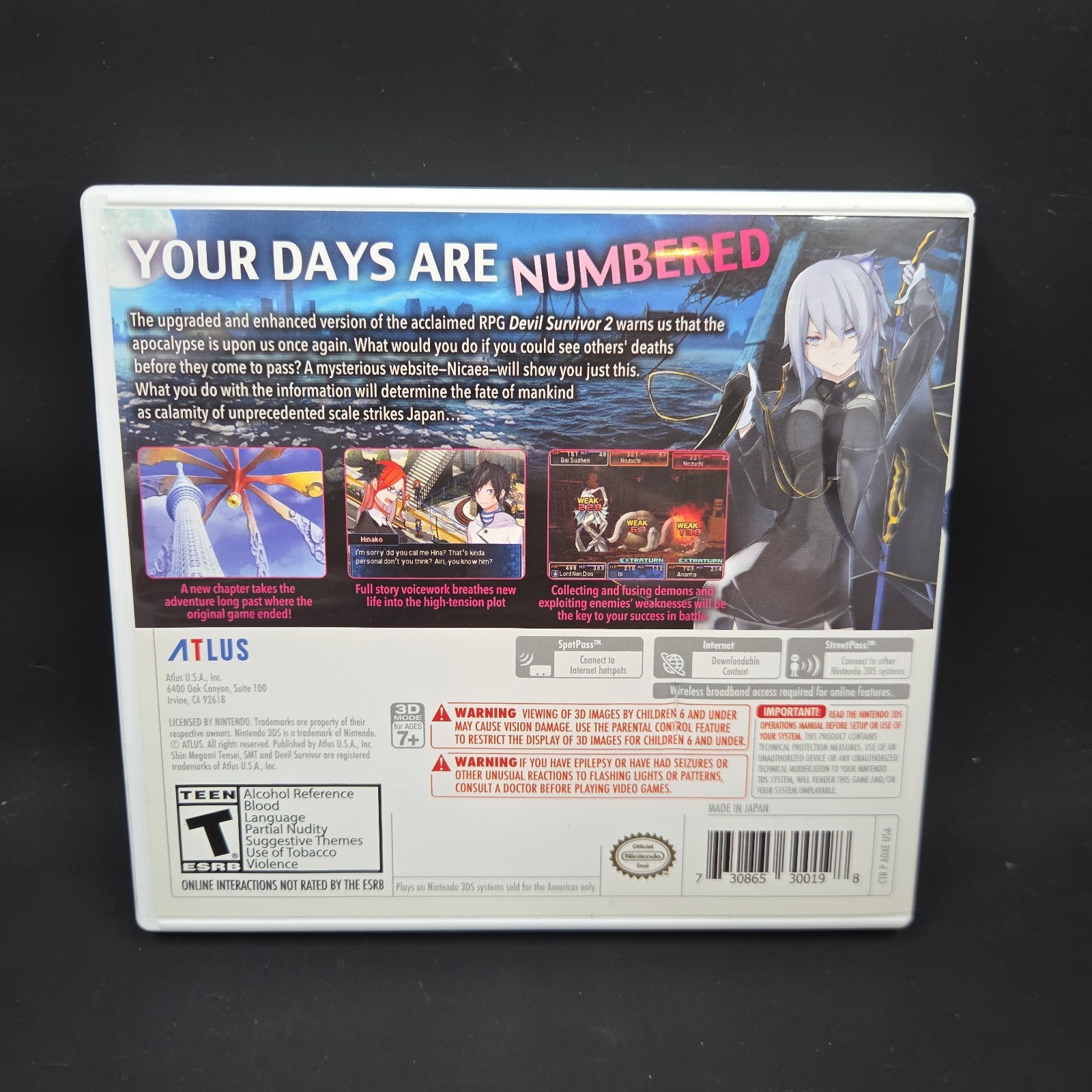 3DS Shin Megami Tensei LOT OVERCLOCKED/RECORD BREAKER/APOCALYPSE/STRANGE JOURNEY