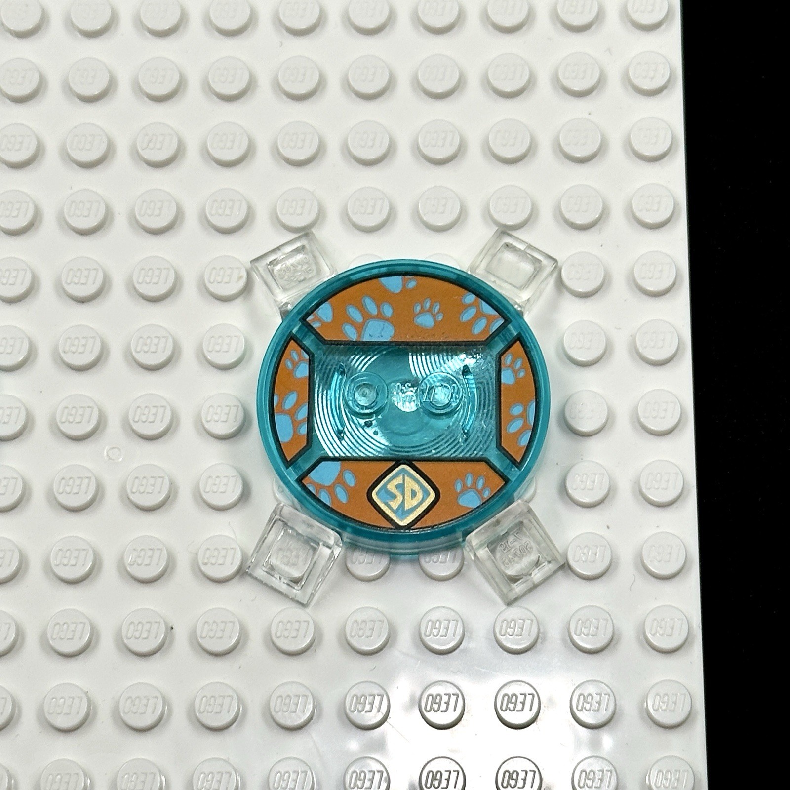 LEGO Dimensions Toy (2) pc Base Disc Tag Only Lot – Scooby-Doo – Shaggy