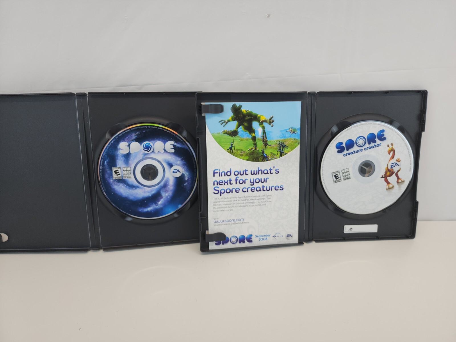 Spore PC Game And Creature Creator Starter kit WIN/MAC DVD-ROM 2008