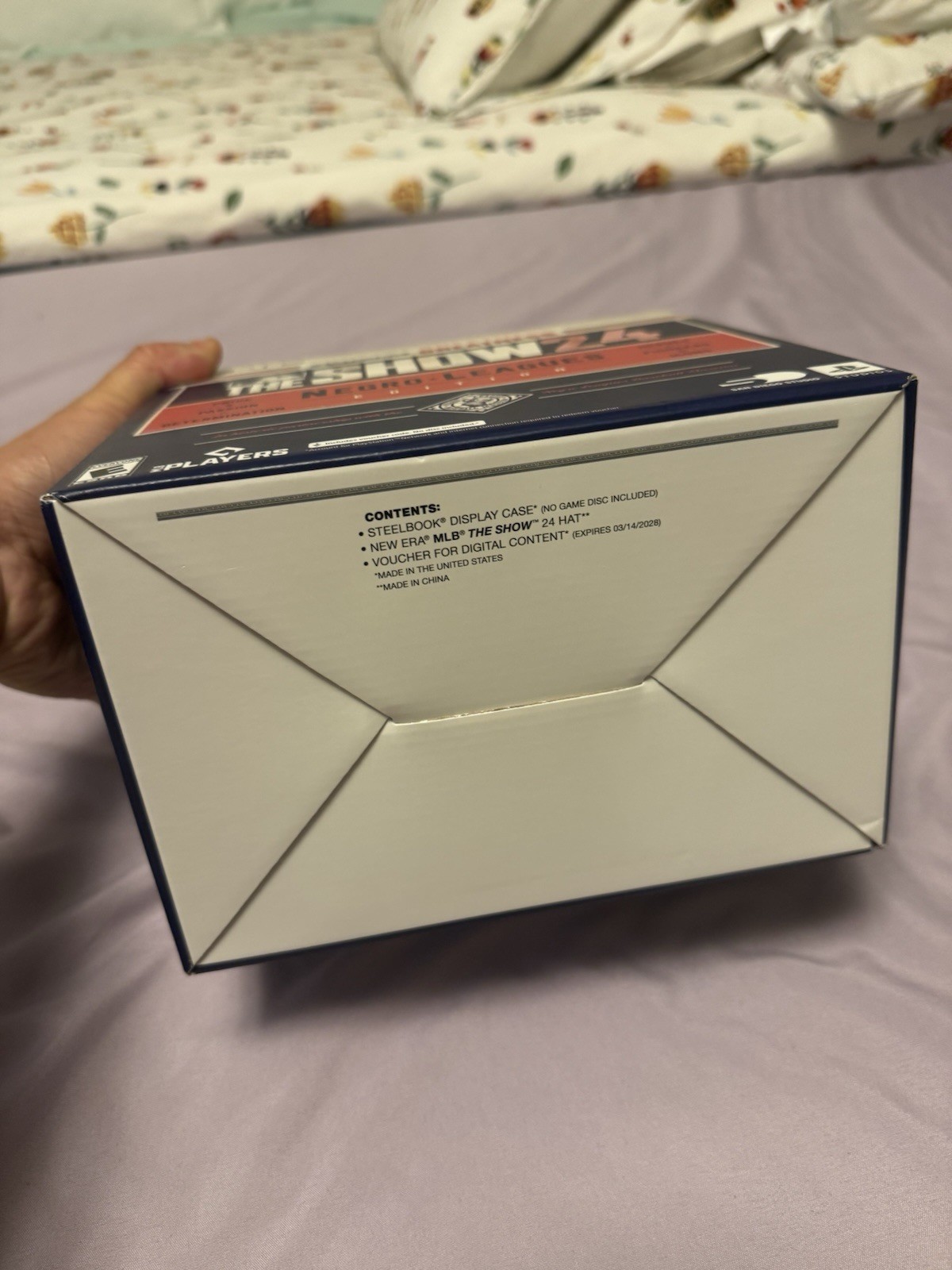 MLB The Show 24 Negro Leagues Edition PS5 Hat SteelBook Collector Box Complete