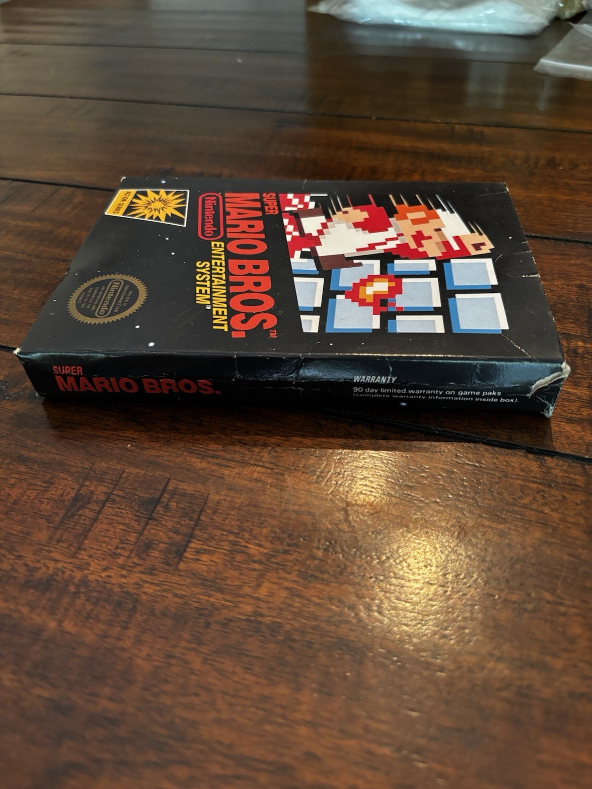 Super MARIO BROS. Nintendo NES Game Original 1985 Cardboard Collector **BOX ONLY