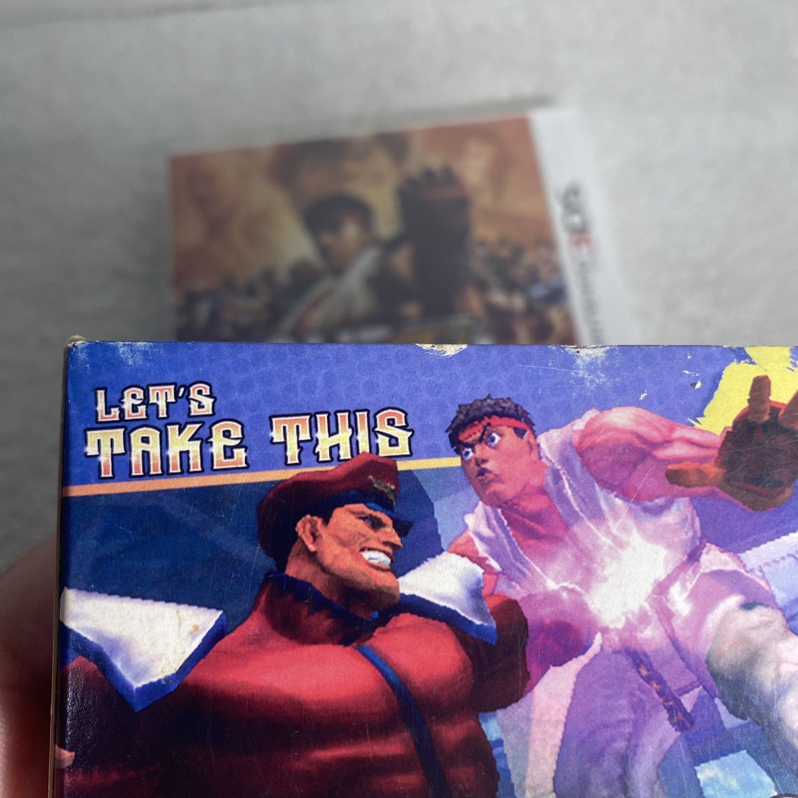 Super Street Fighter IV 3D Edition Nintendo 3DS Lenticular Slipcover New Sealed