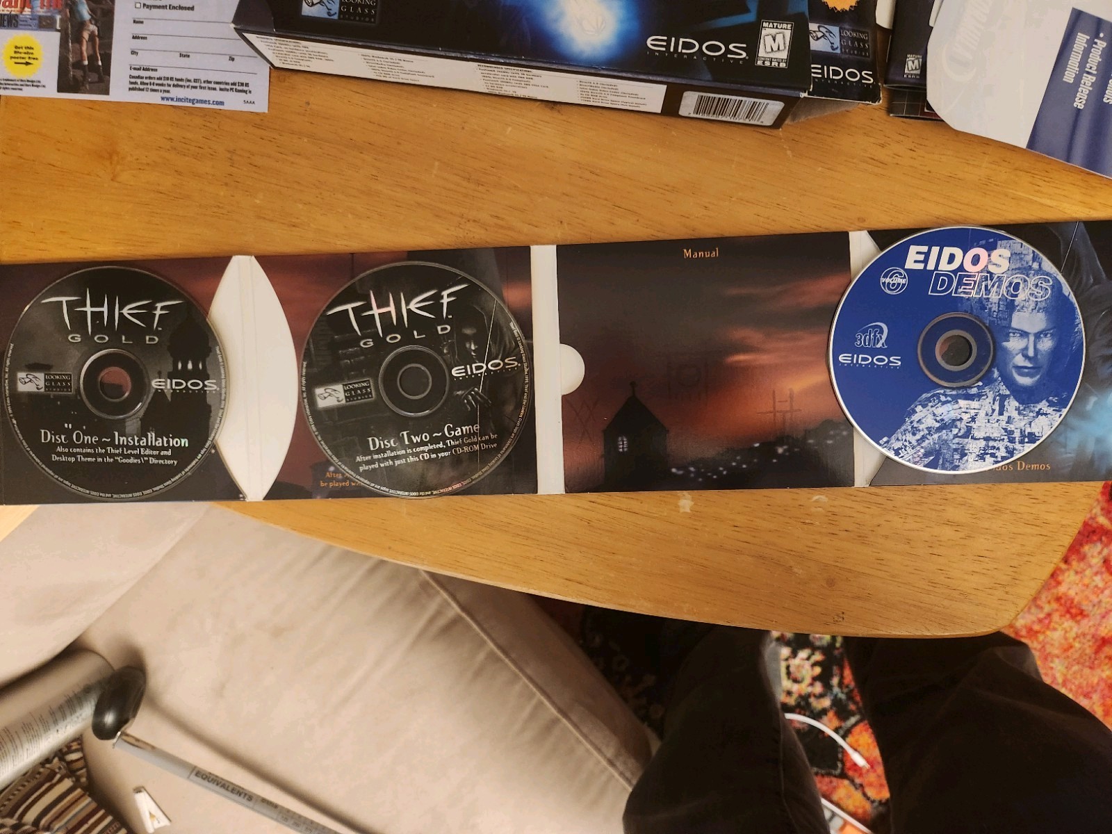 Thief Gold Trapezoid Collectors’ Edition PC Eidos 1999 Complete W/ Manual