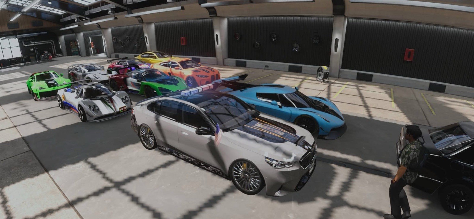 Multiplayer Car Racing Garage Collection