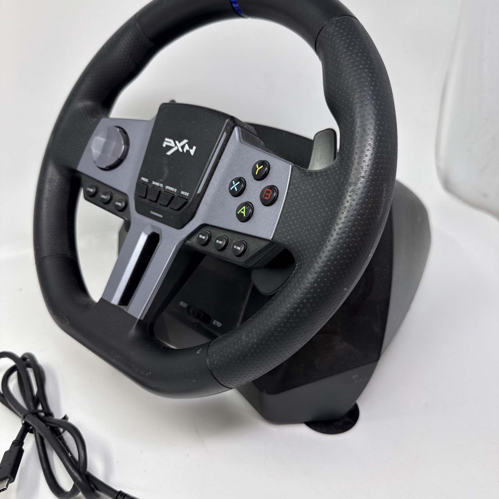 WHEEL ONLY PXN V9 Gen 2 Racing Steering 270/900 for PC Xbox PS4 – USB-C