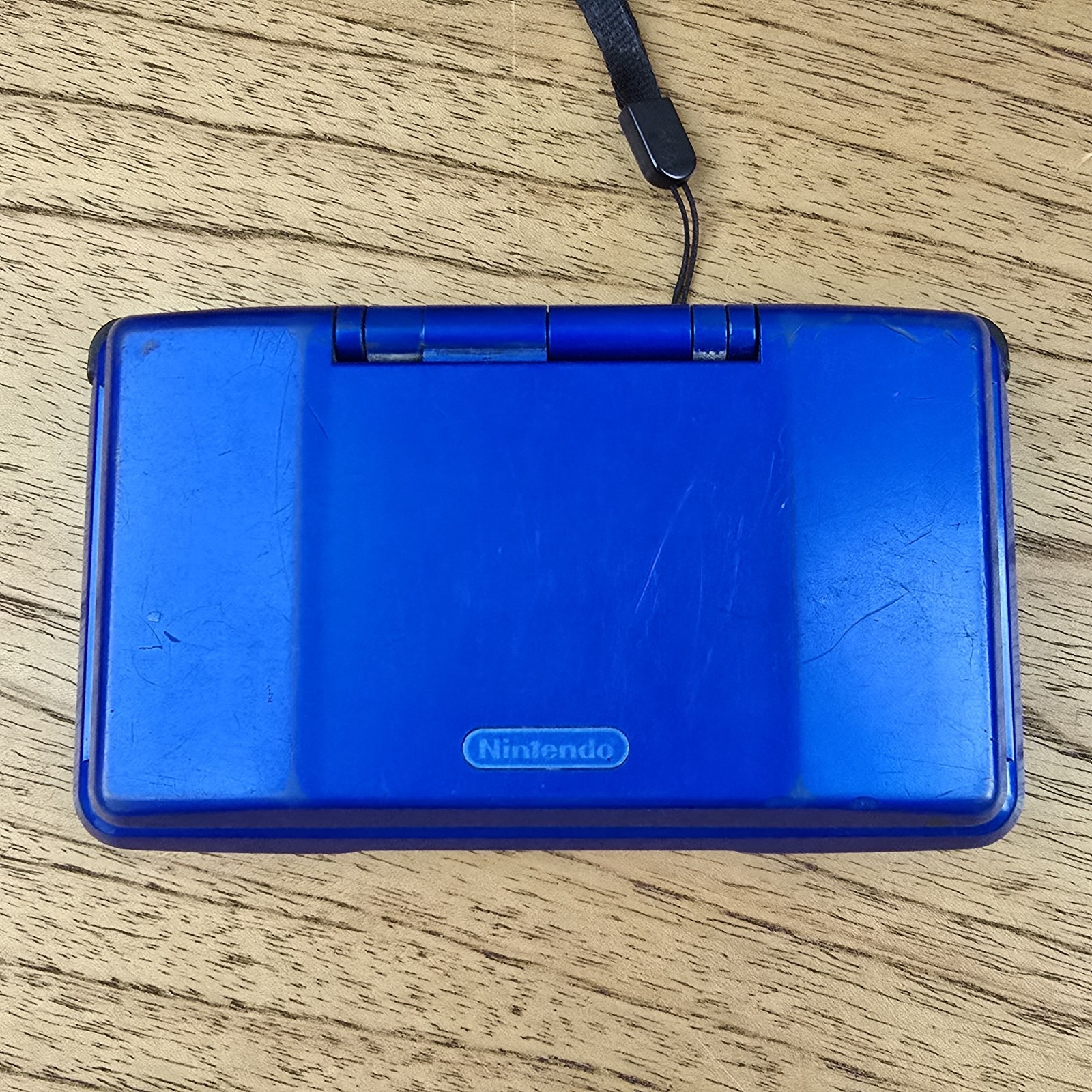 Nintendo DS Fat Model NTR-001 Electric Blue Tested Working Console & Case Only