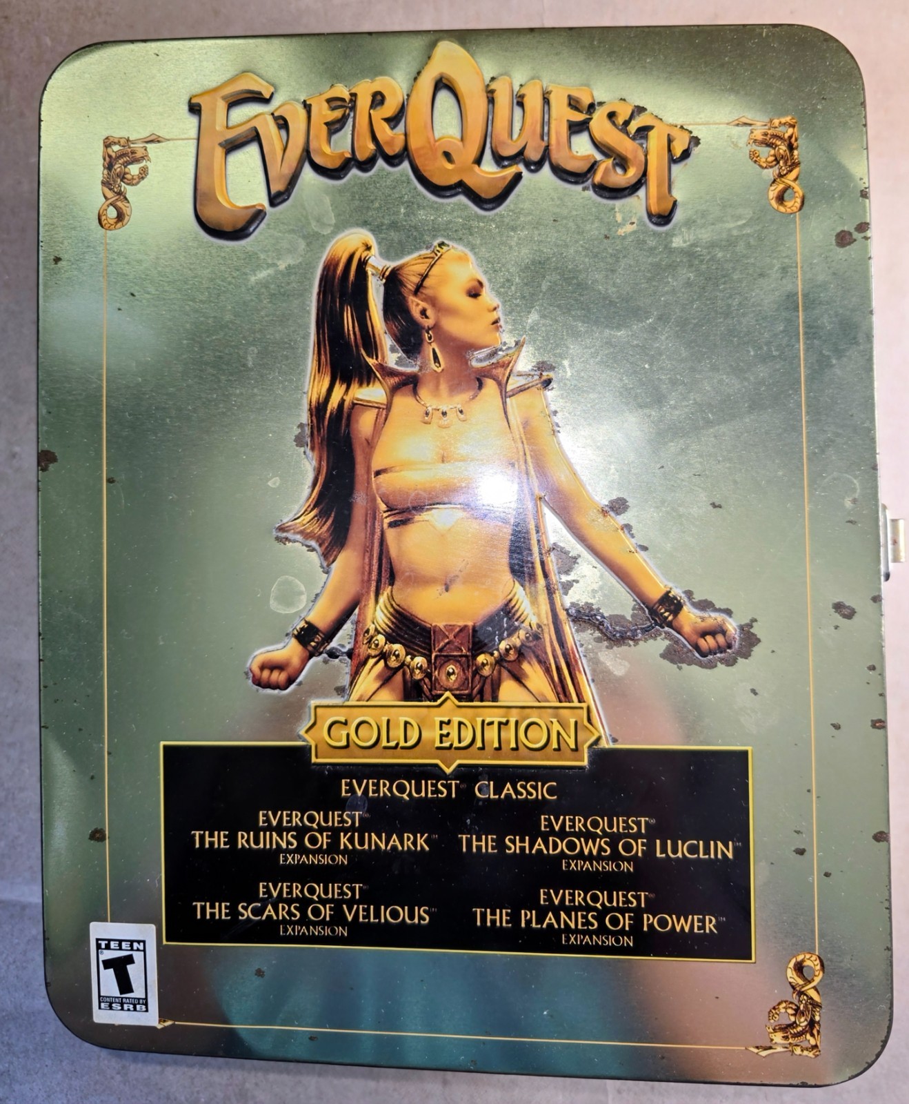 LOT of Sony EverQuest Titanium Edition 5 Disc PC Game Maps Omens of War PC Books