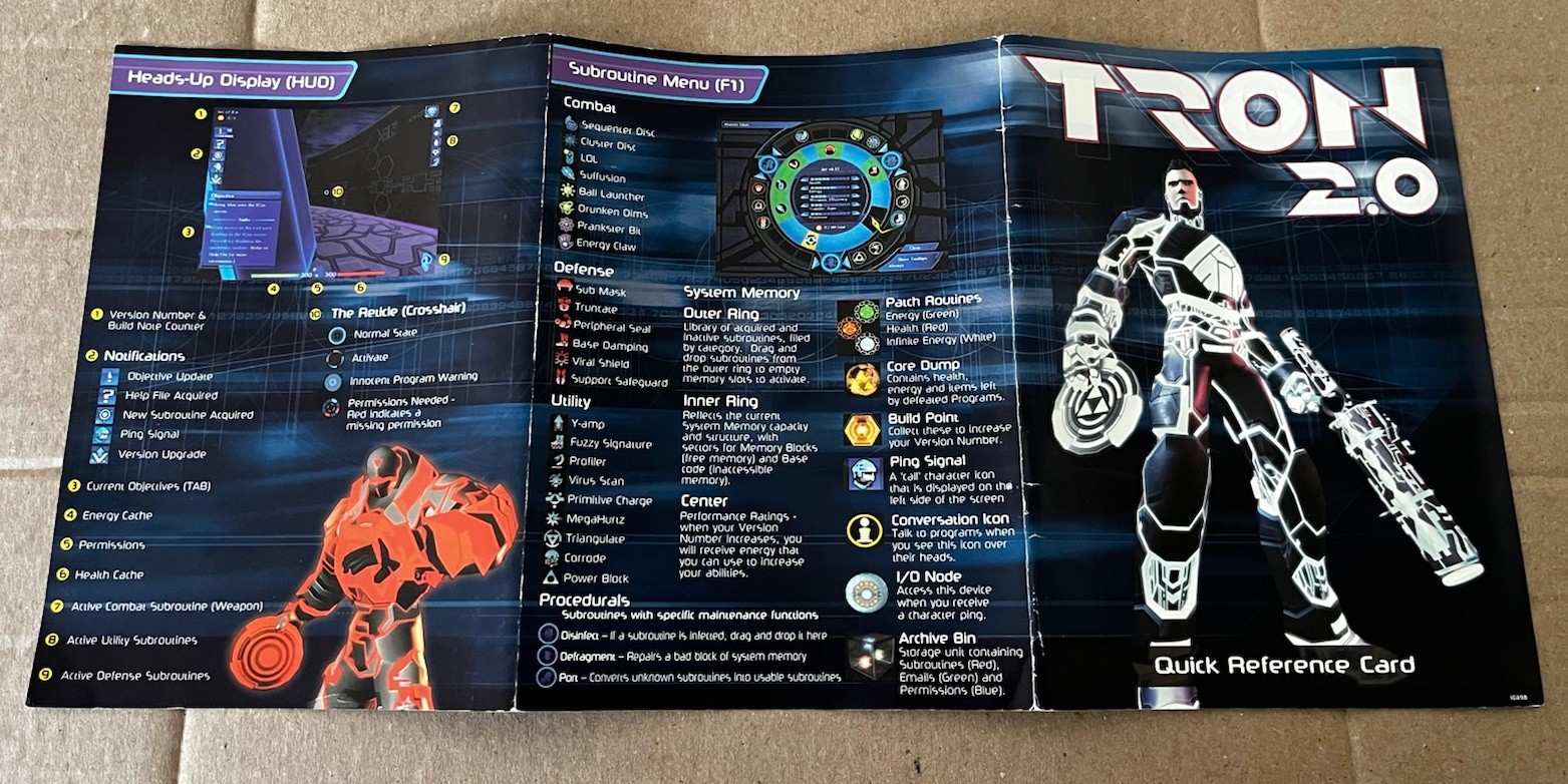 BIG BOX Tron 2.0 (PC, 2003) PC CD-ROM Game 2003