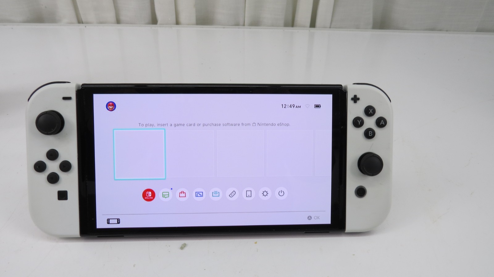 Nintendo Switch OLED 64GB White Game System Bundle W/Dock, Power, HDMI, Joy-Cons