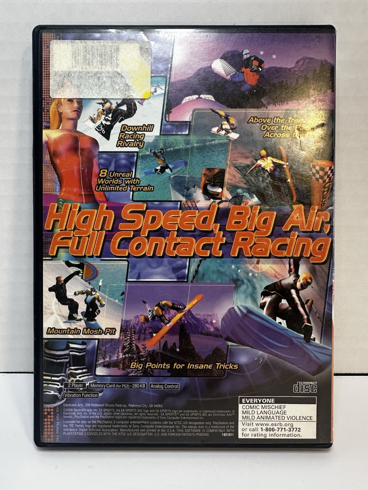 EA SPORTS BIG SSX PlayStation 2 Multiplayer Sports E NTSC-U/C 2000