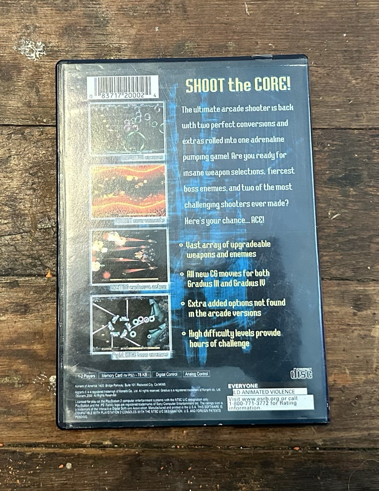 Gradius III and IV (Sony PlayStation 2, 2000)
