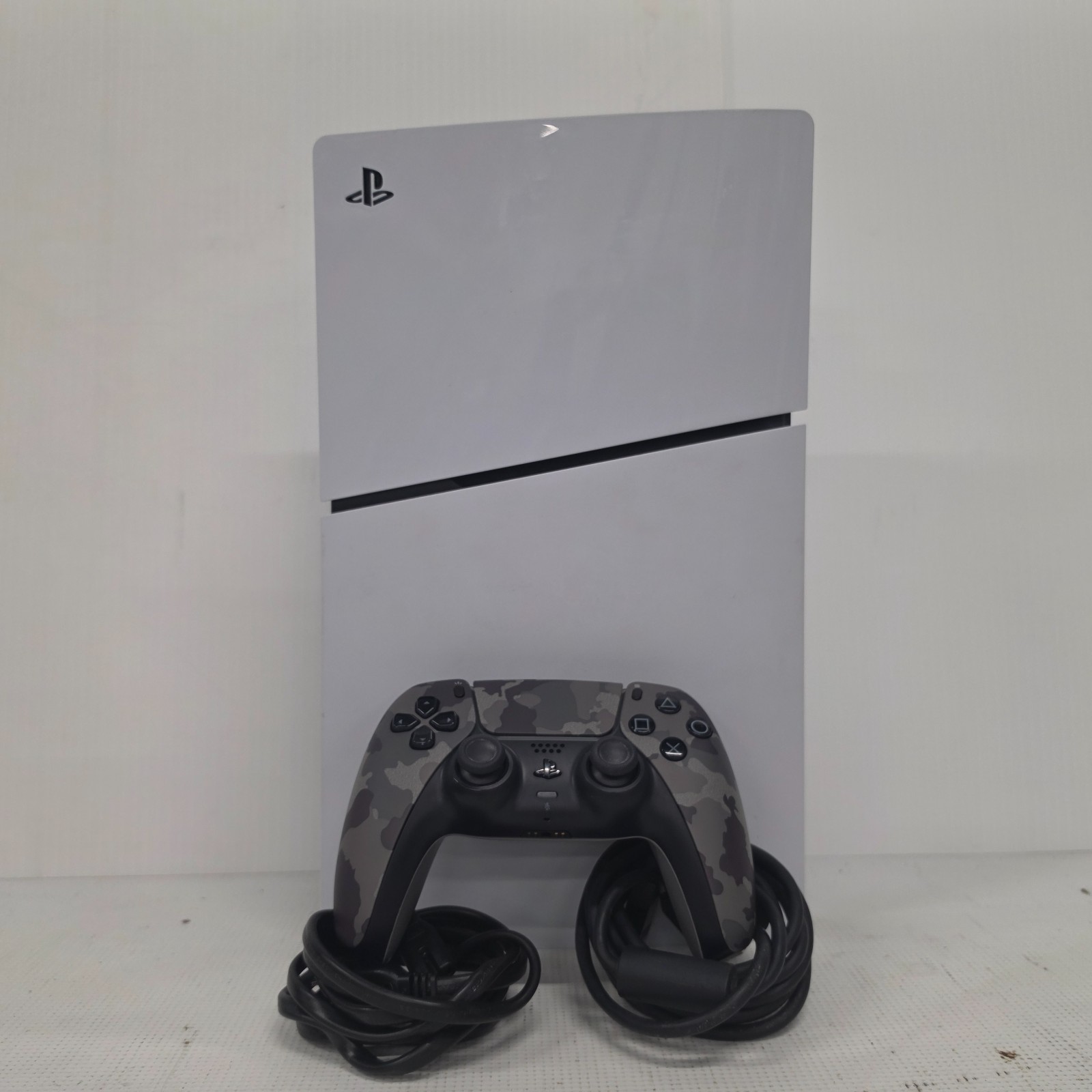 Sony PlayStation 5 CFI-2015 Slim DIGITAL ONLY 1TB Console & Gray Camo Controller