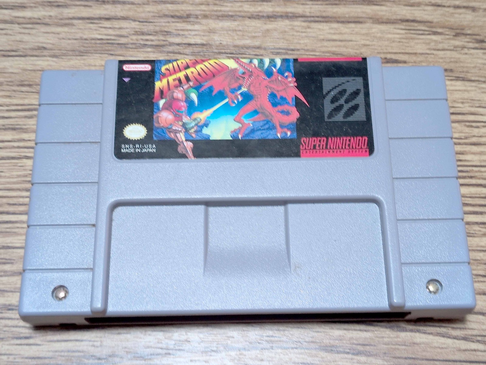 Super Metroid SNES Super Nintendo Authentic Tested Saves Cartridge