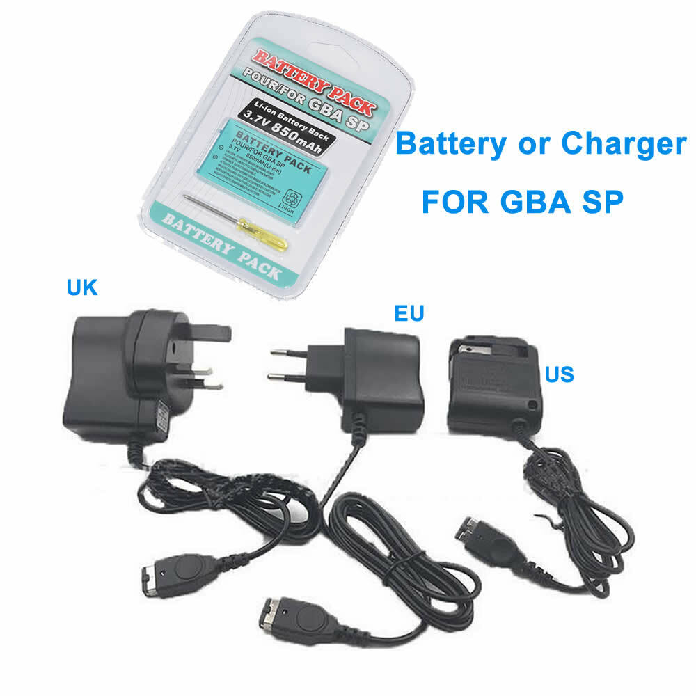 Battery for Nintendo Game Boy Advanced SP GBA BT-M12 AGS-001 AGS-101 AGS-003 new