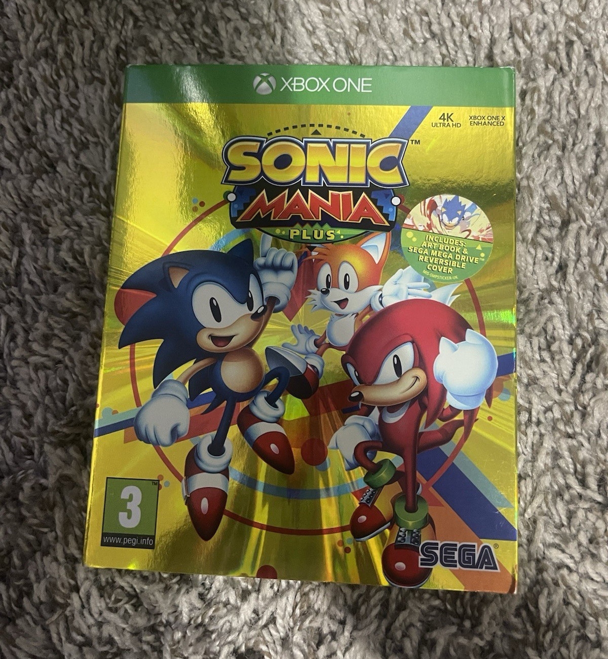 SEGA Sonic Mania Plus Xbox One PAL PEGI 3 (2018) Multiplayer Platformer